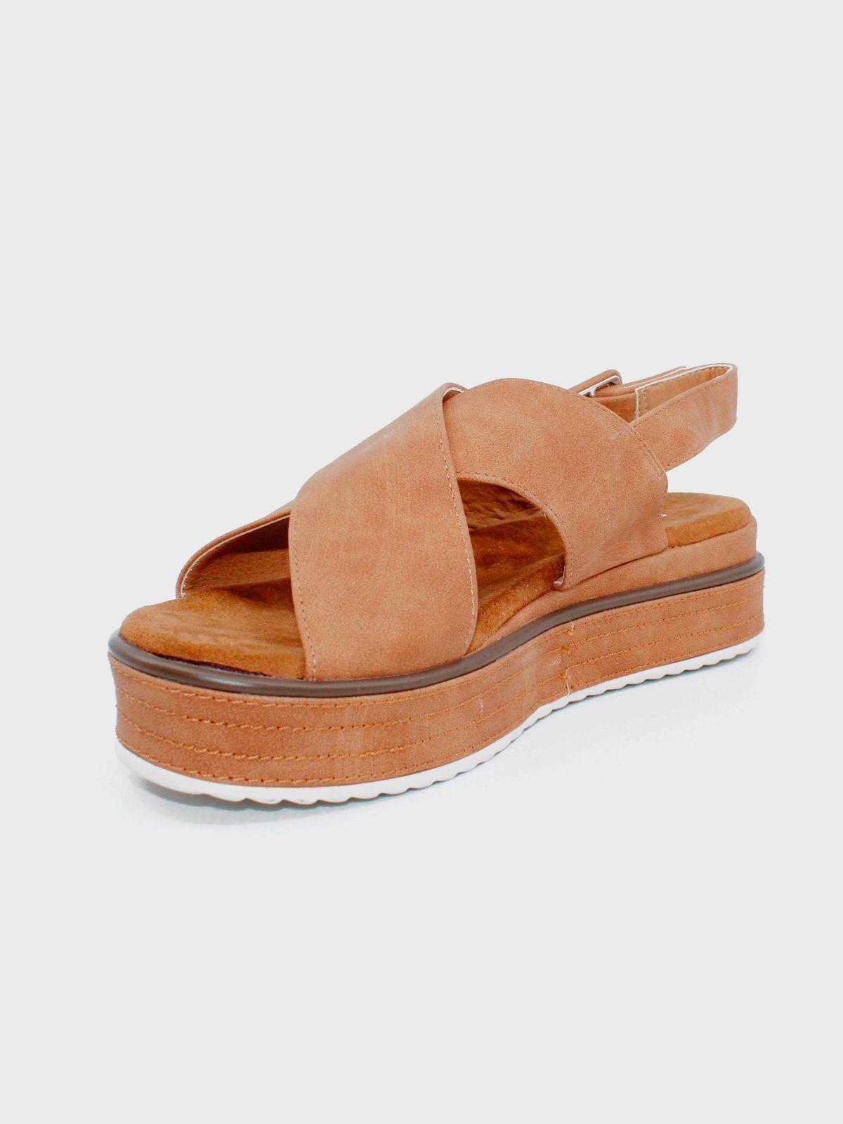 Sandalia Coca café Stylo Shoes-0