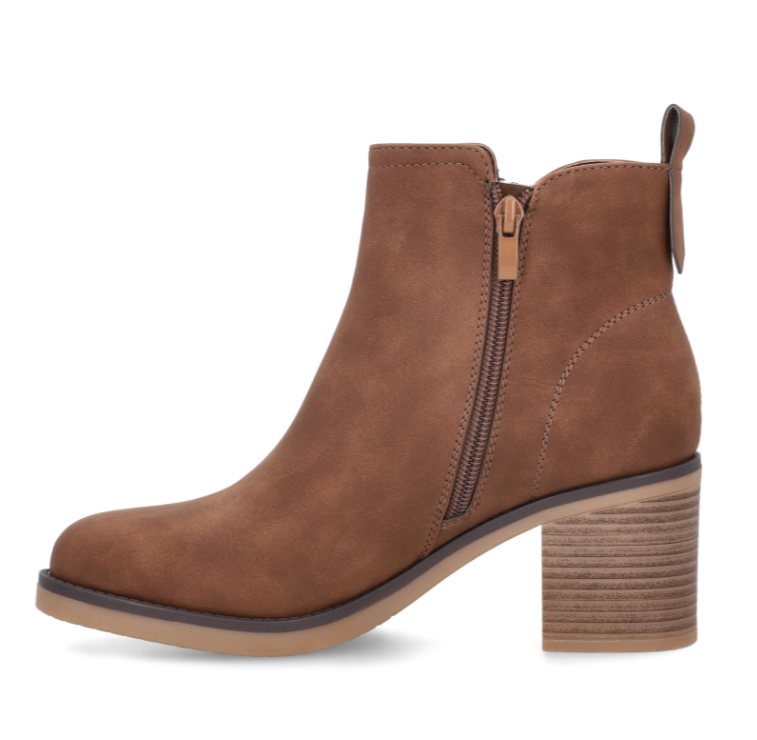 BOTIN MUJER BROWN RT60126 STYLO SHOES-2