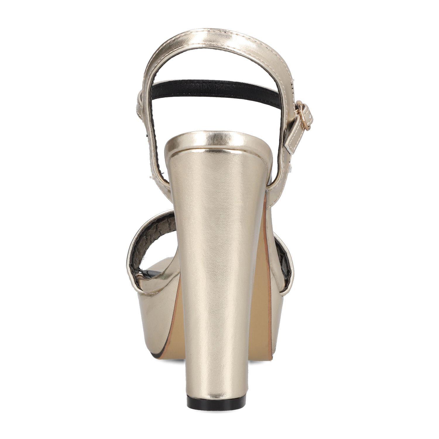 Sandalia Moda Mujer Gold 895-1-2