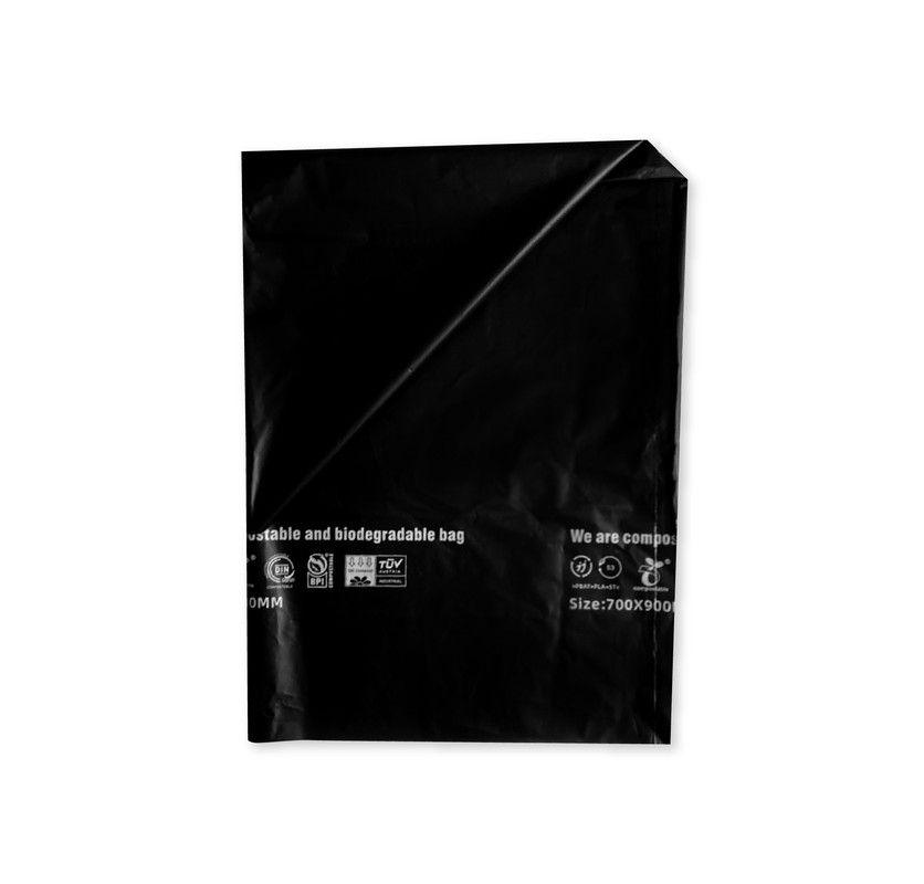 100 Bolsas de basura compostables negro 90x120cm-0