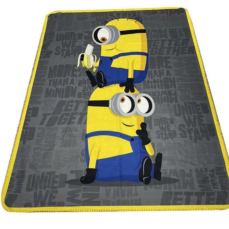 Manta MINIONS 110X140 modelo 1-0