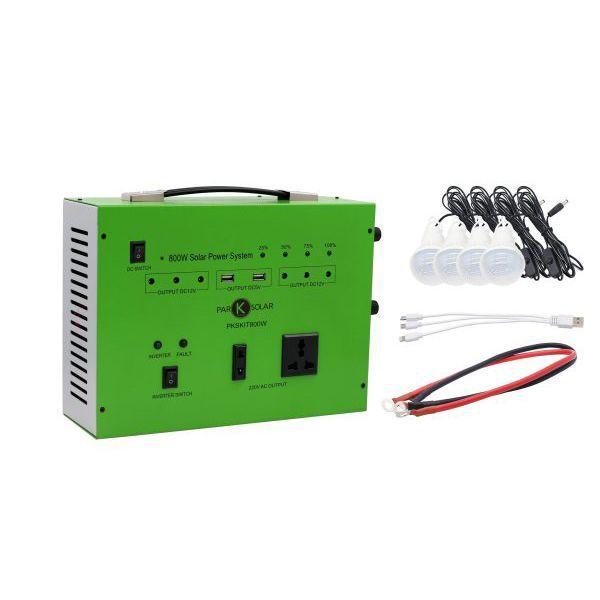 Kit generador solar 220V – 800W-0