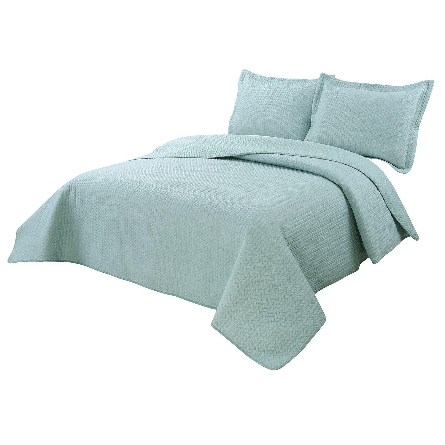 Quilt 2 Plazas Aqua Rocha-0