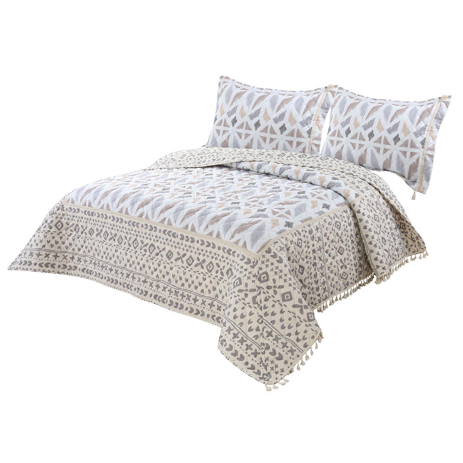 Quilt 2 Plazas Moss-0