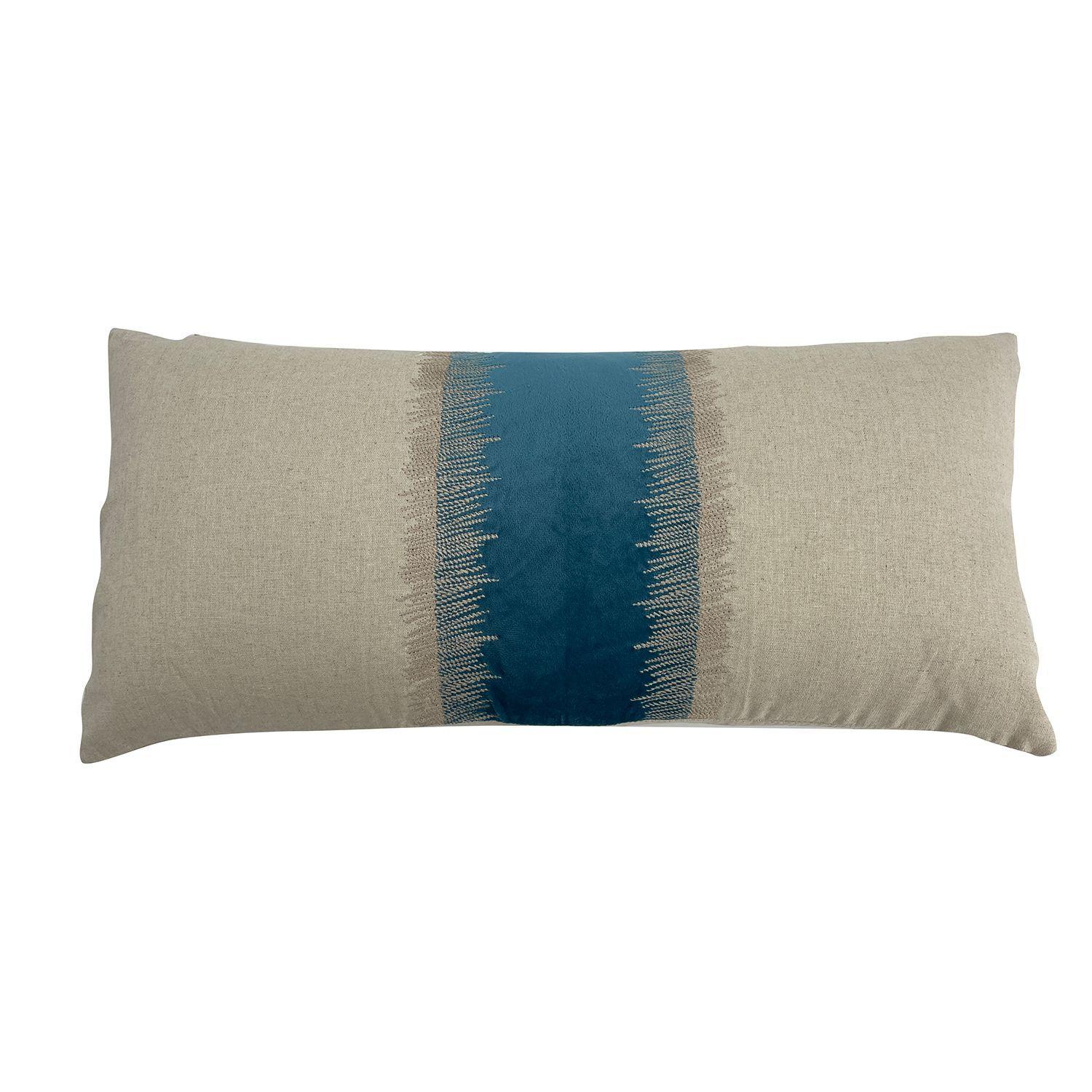 Cojín Rectangular 30x60 Aqua Rocha Aplicación-0