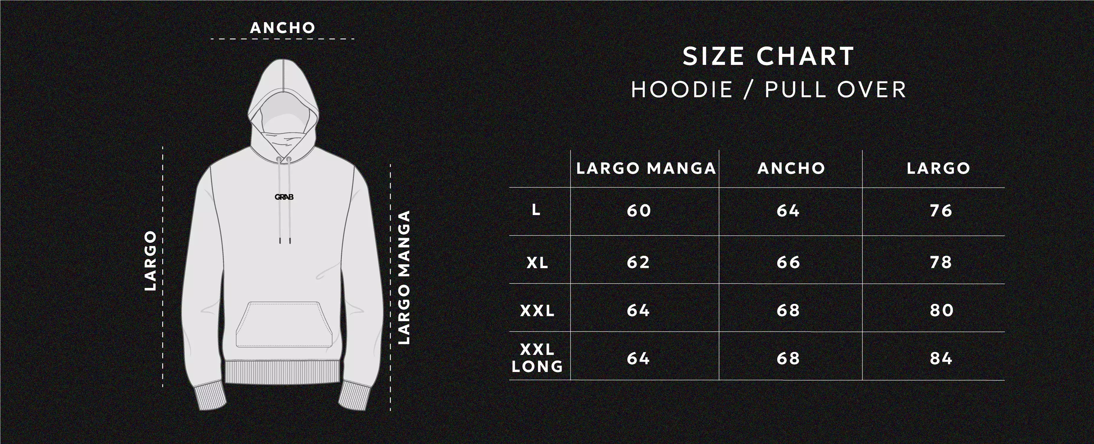 Polerón Hoodie Black Classic-3
