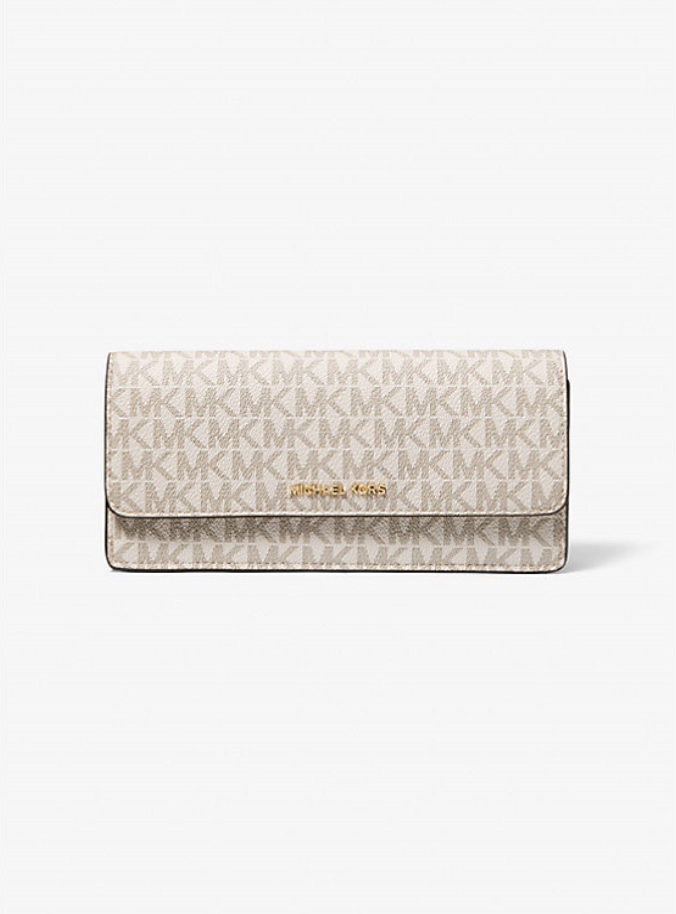 Billetera Jet Set Monograma Michael Kors Mujer-0