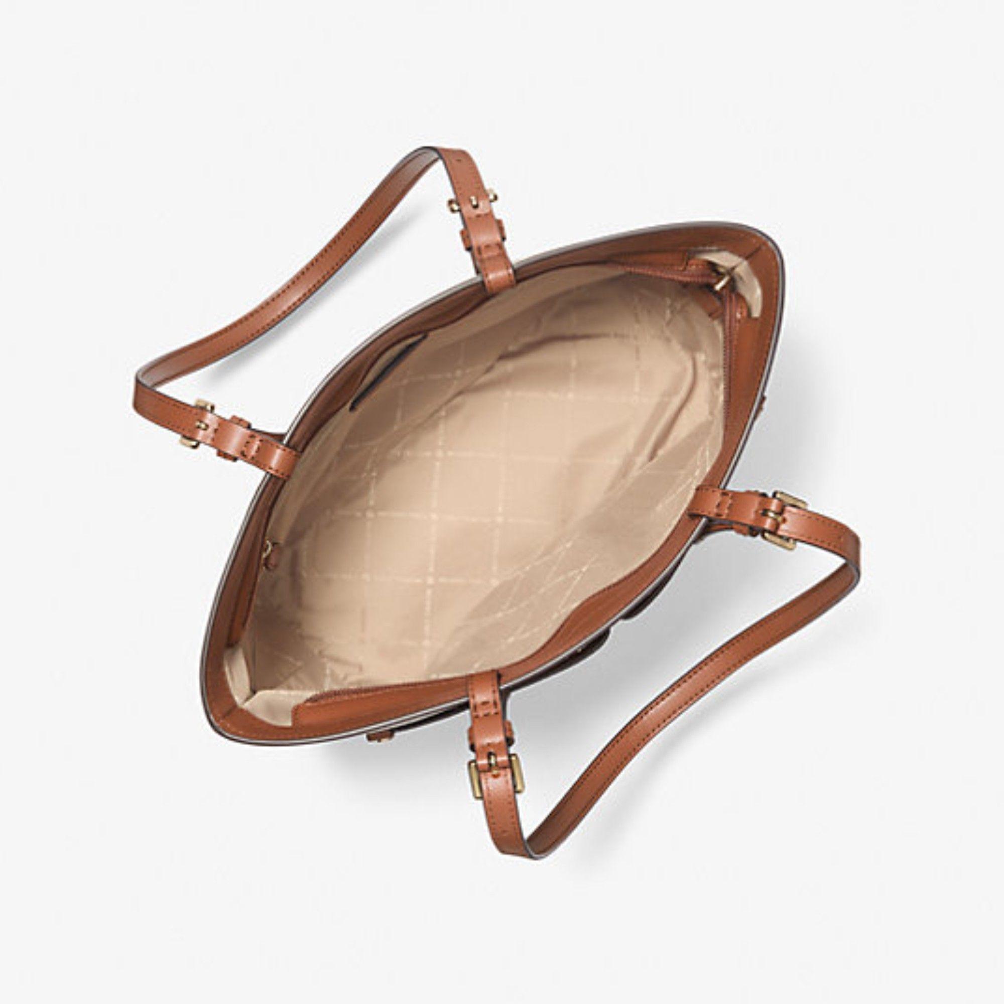 Bolso tote mediano con bolsillo y logotipo de Jet Set-2