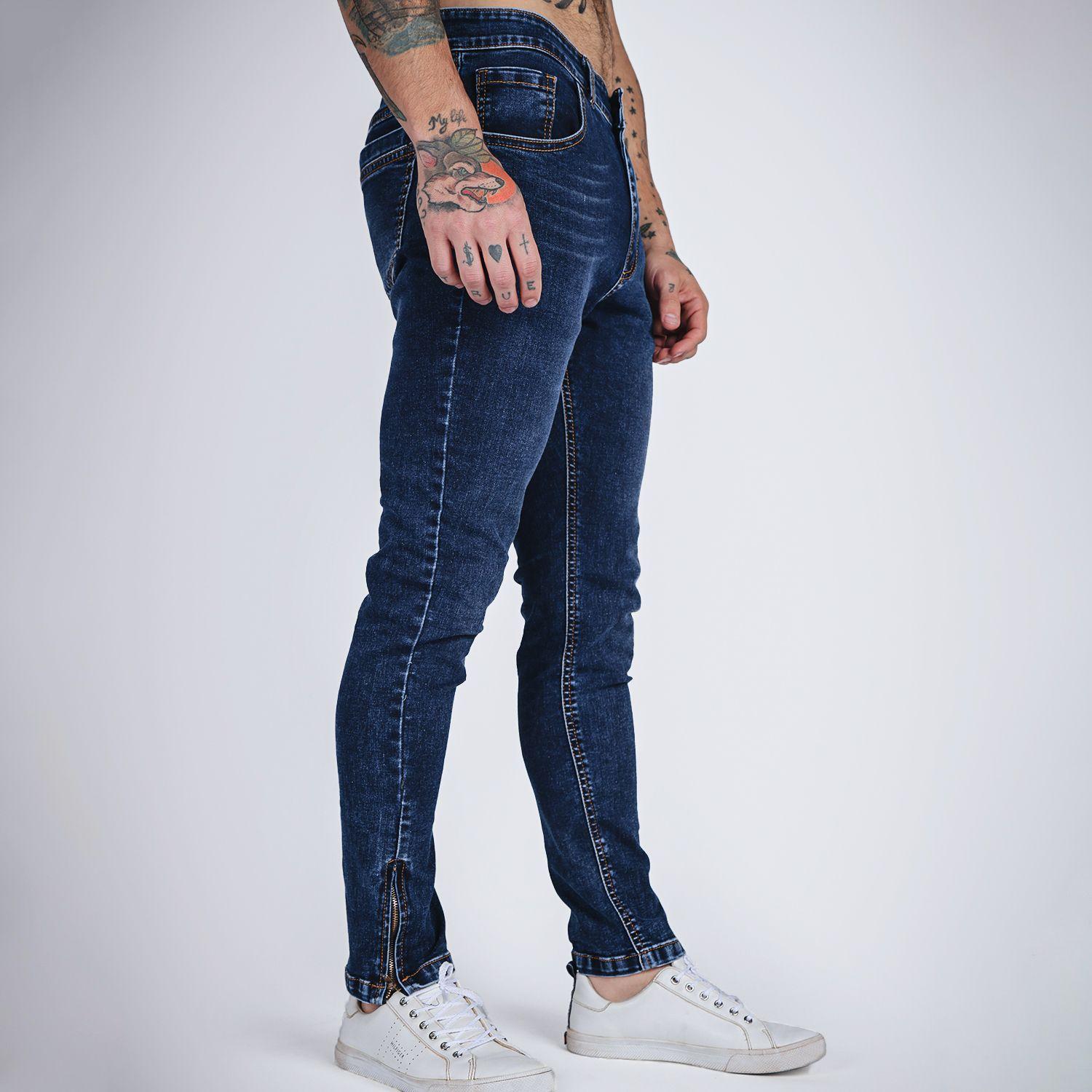 Jean Slim Denim Spandex U Esenciales-0