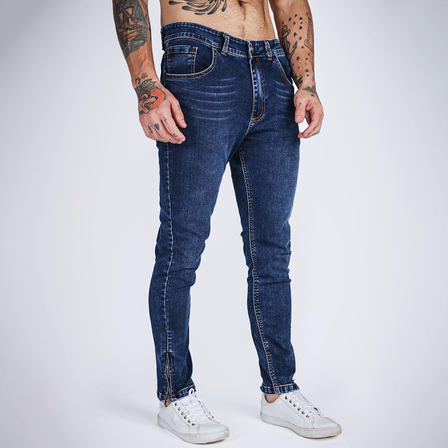 Jean Slim Denim Spandex U Esenciales-2