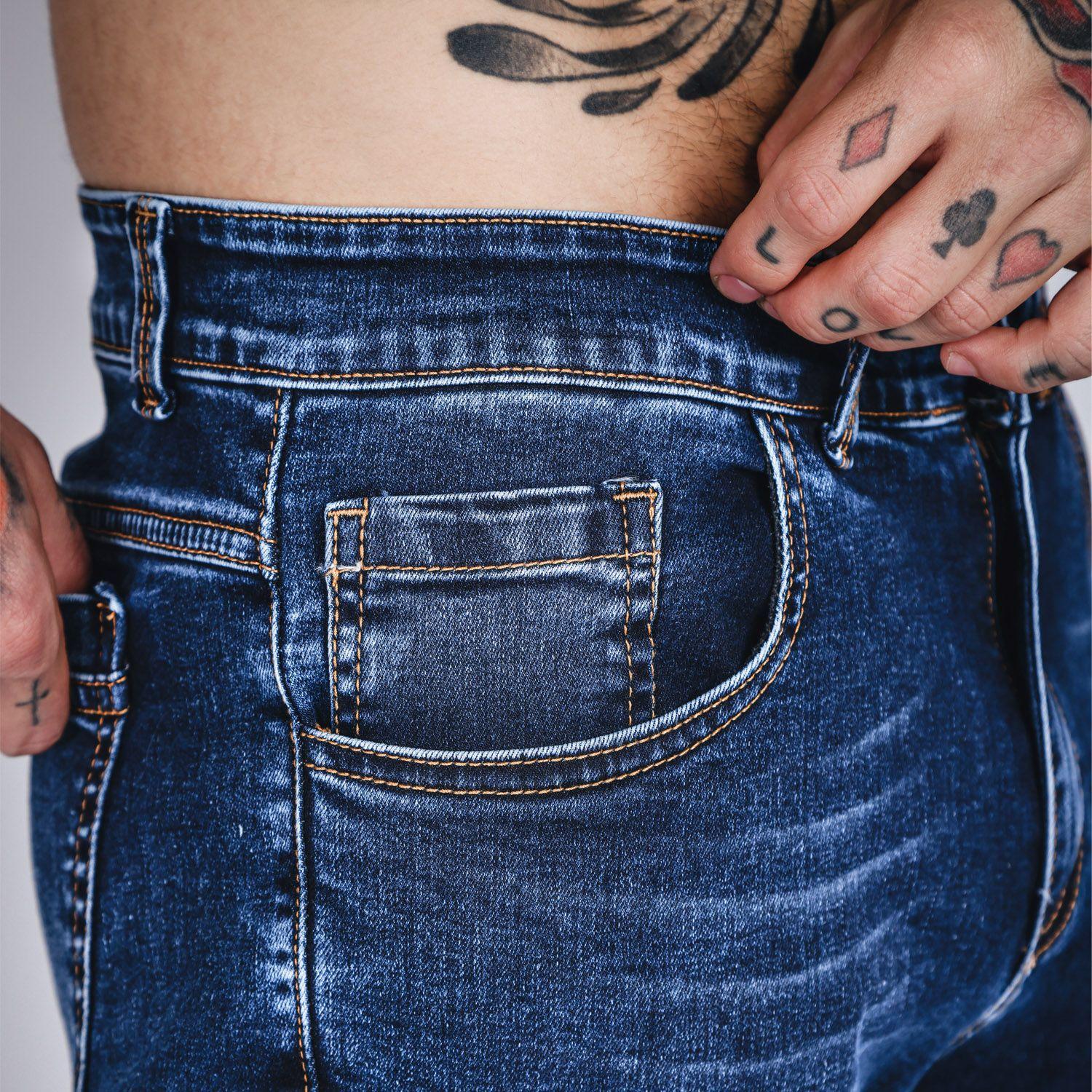 Jean Slim Denim Spandex U Esenciales-4