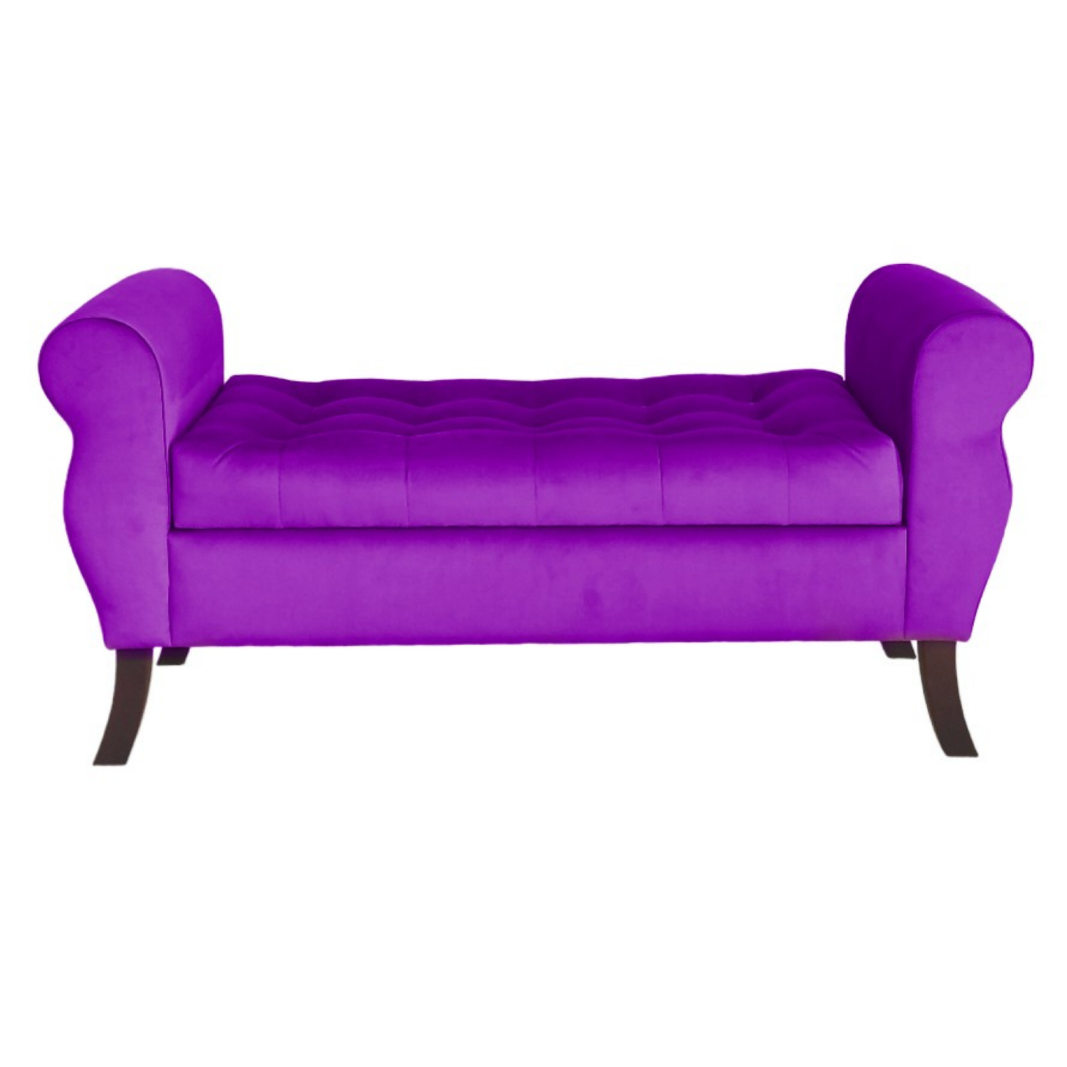 Banqueta Baúl Diva Color Morado-0