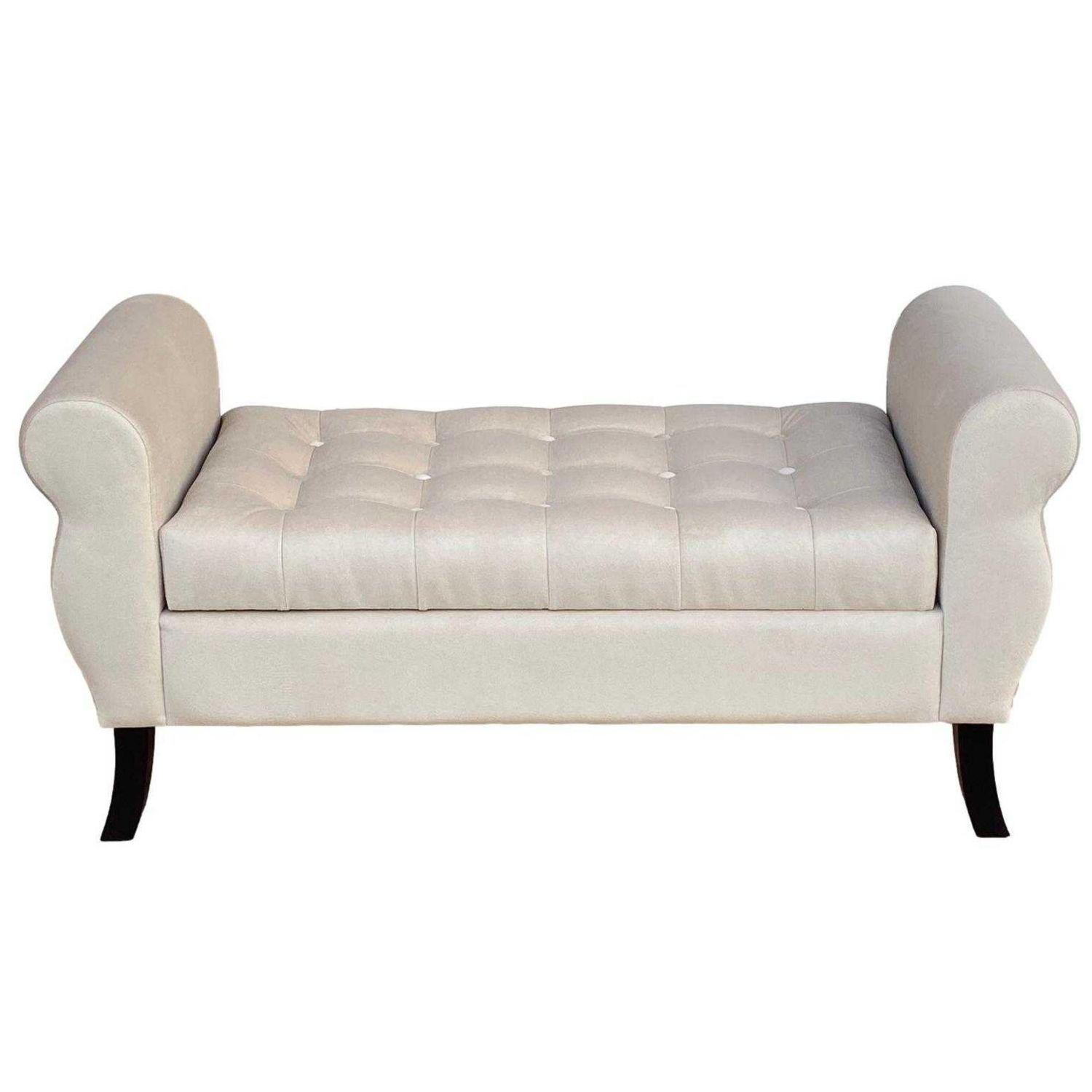 Banqueta Baúl Diva Color Beige-0