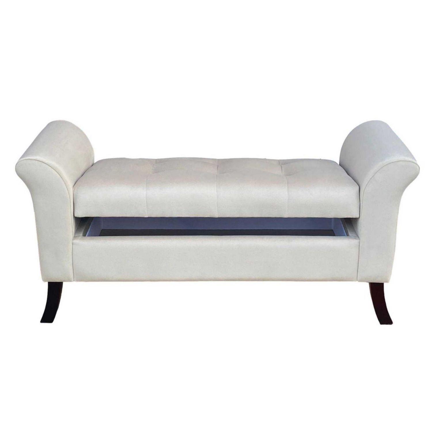 Banqueta Baúl Verona Color Beige-1