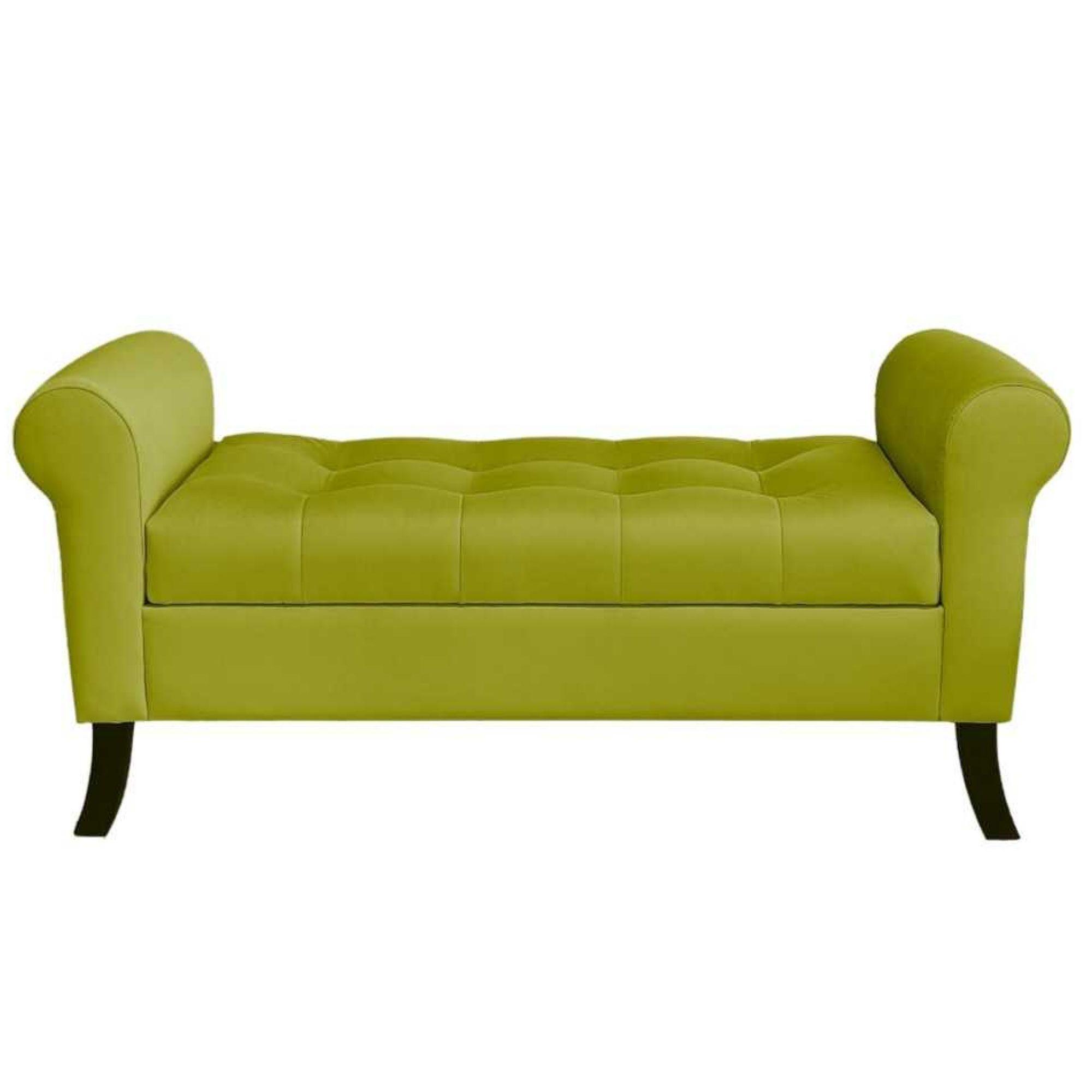 Banqueta Baúl New Alejandria Color Pistacho-2