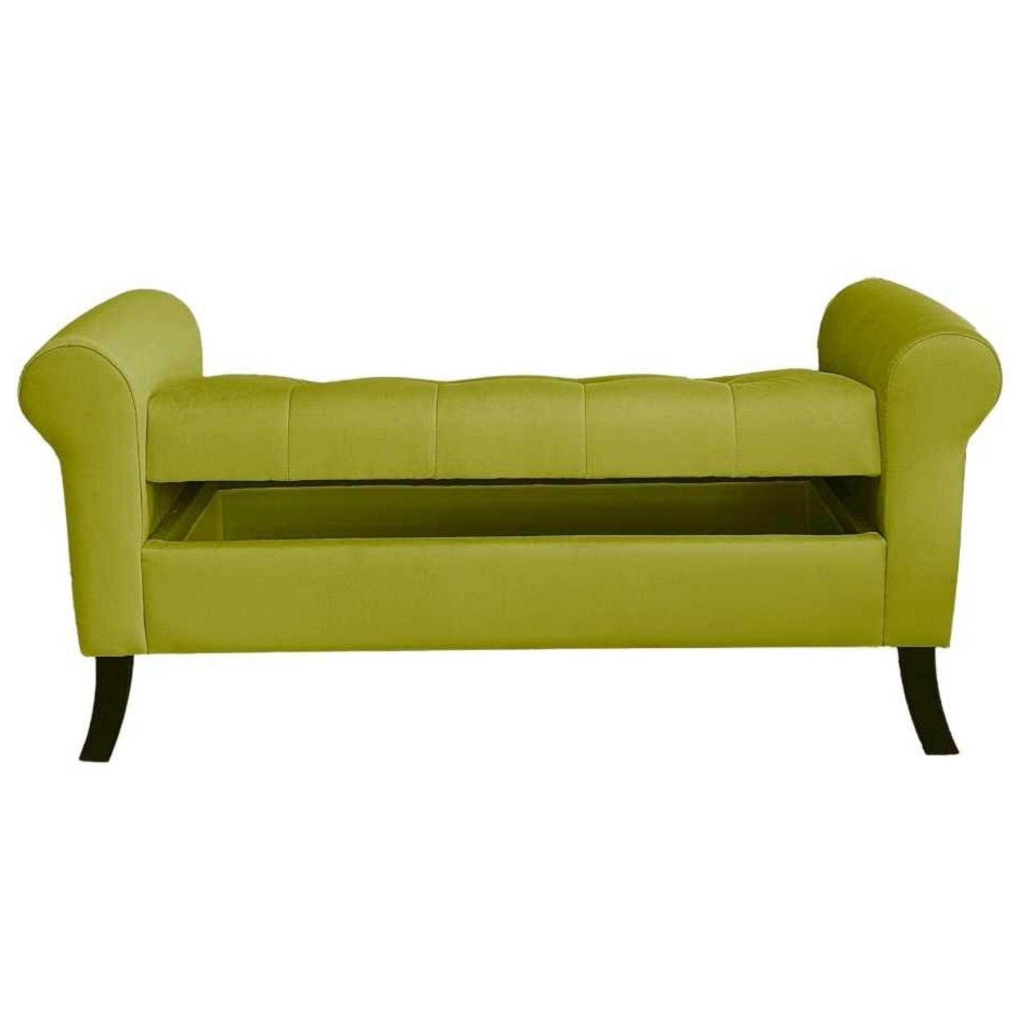 Banqueta Baúl New Alejandria Color Pistacho-1