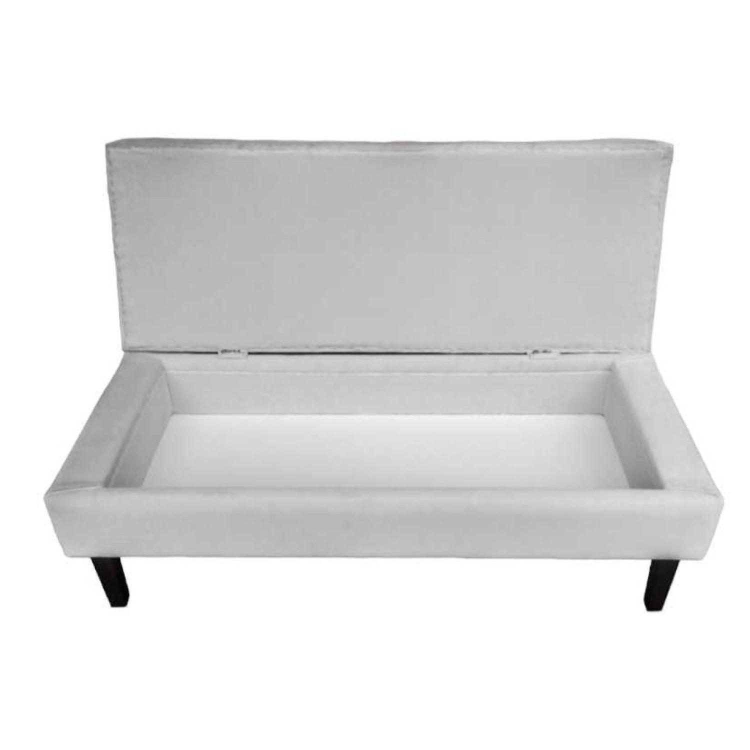 Banqueta Baúl Portofino Color Gris-1