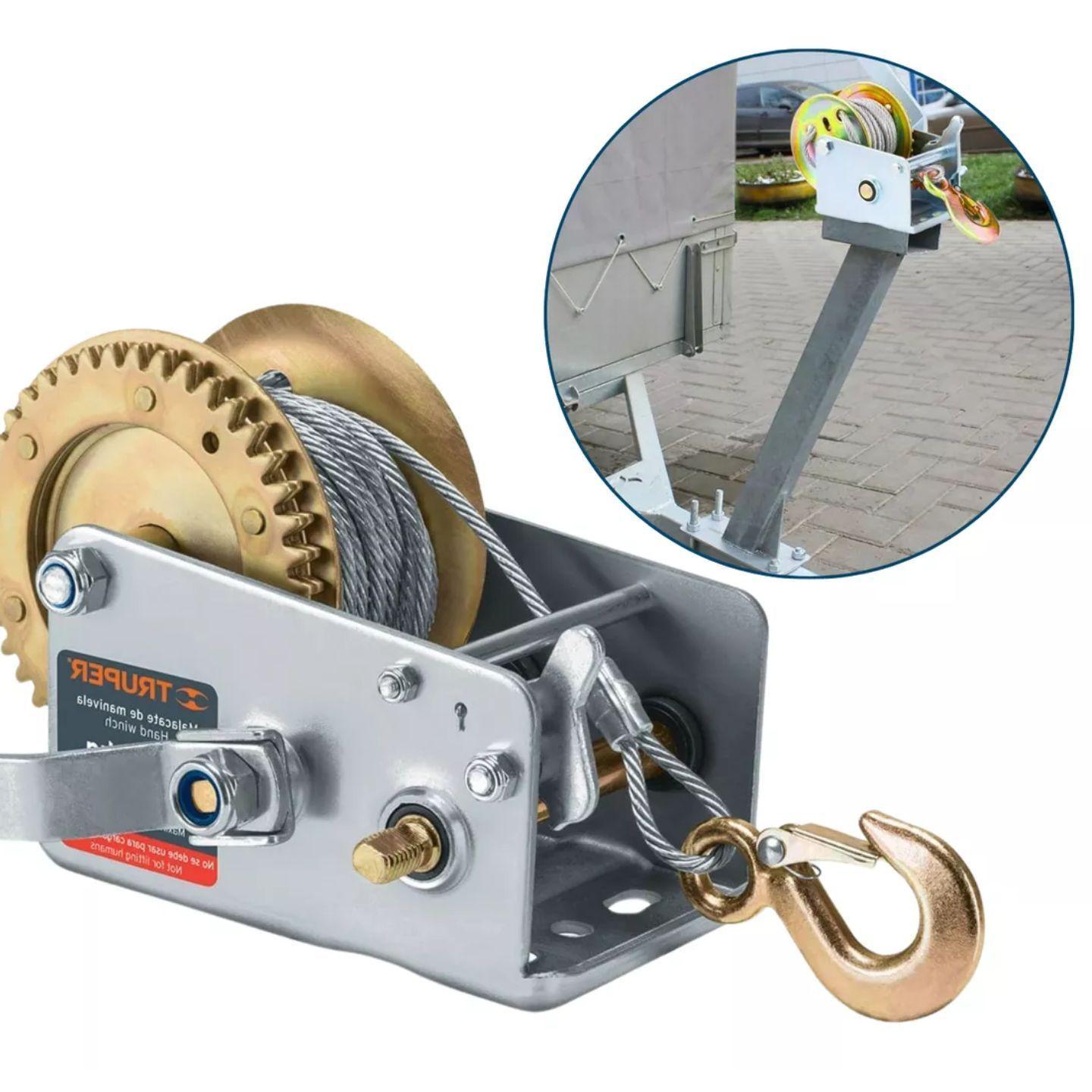 Winche Malacate Manual 1100 Kg Truper-3