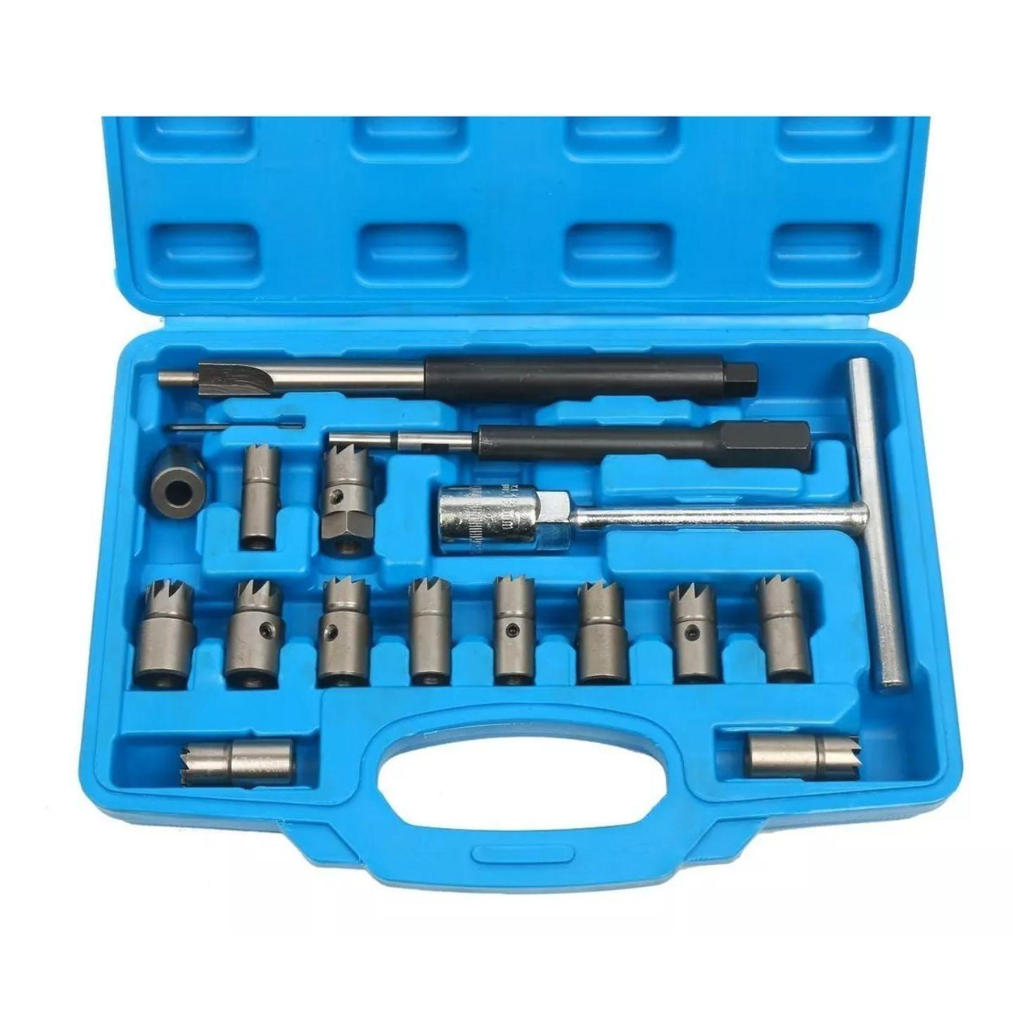 Escariador De Inyectores Diesel 17 Piezas Torxmeter-3