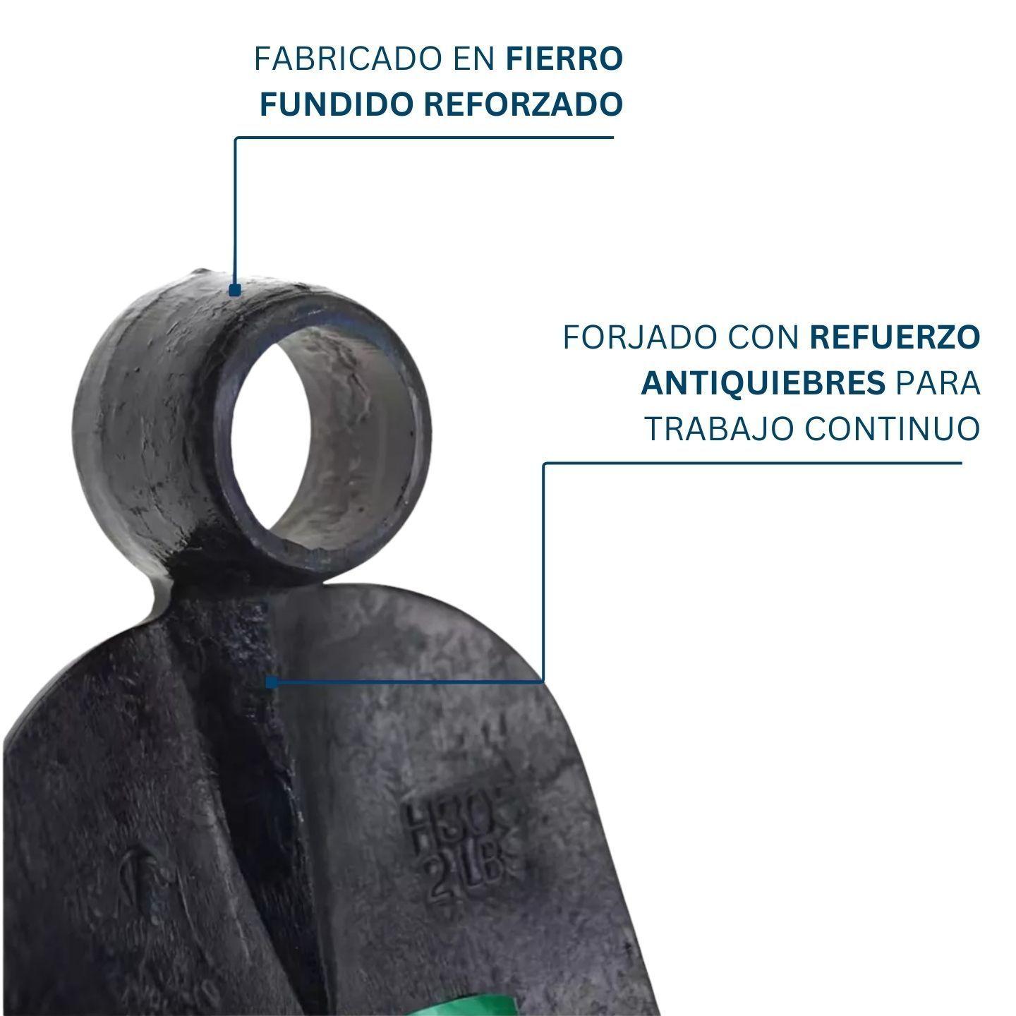 Azadón Azada Forjado 2 Libras Marca Gallito-3