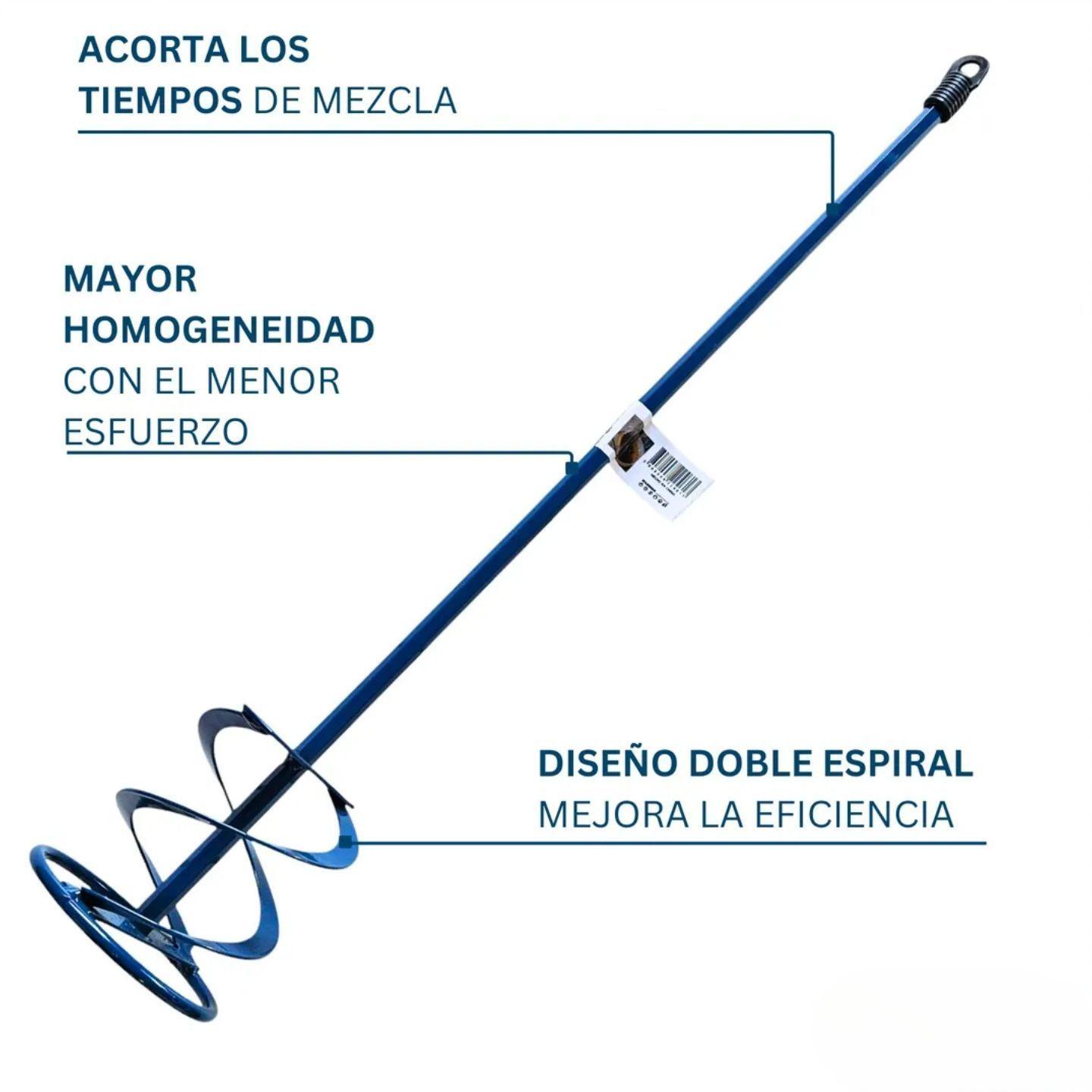 Revolvedor De Mezcla Pintura Bekron y Cemento 55 Cm Ferretools-4
