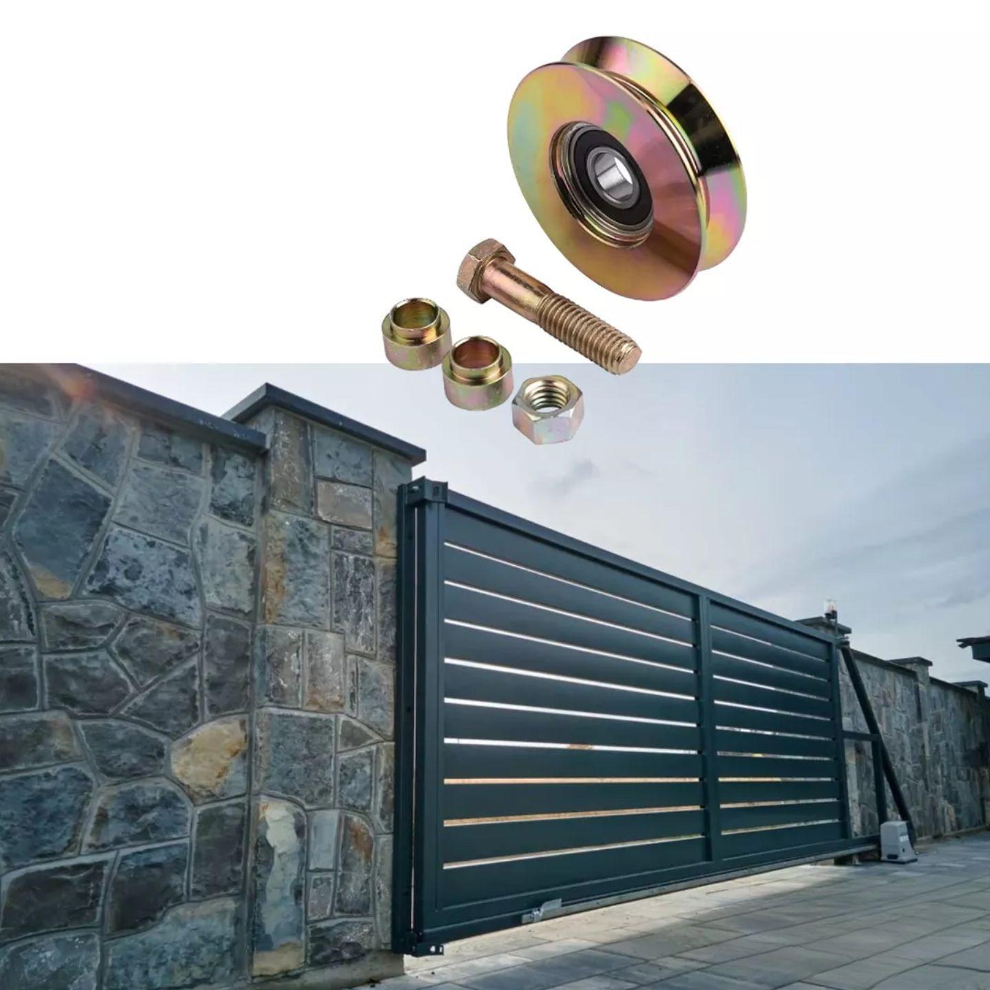 Rueda Para Portón Corredizo 70 Mm Con Perno Dicas-5