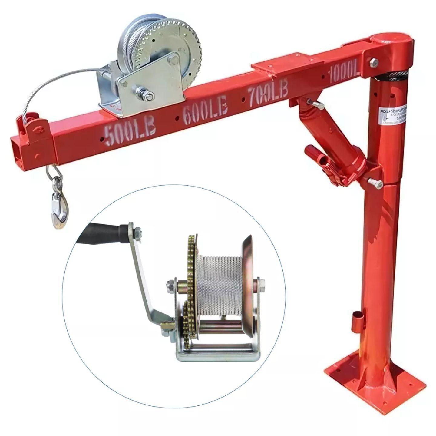 Tecle Pluma Grúa Camioneta 500 Kg Endress-3