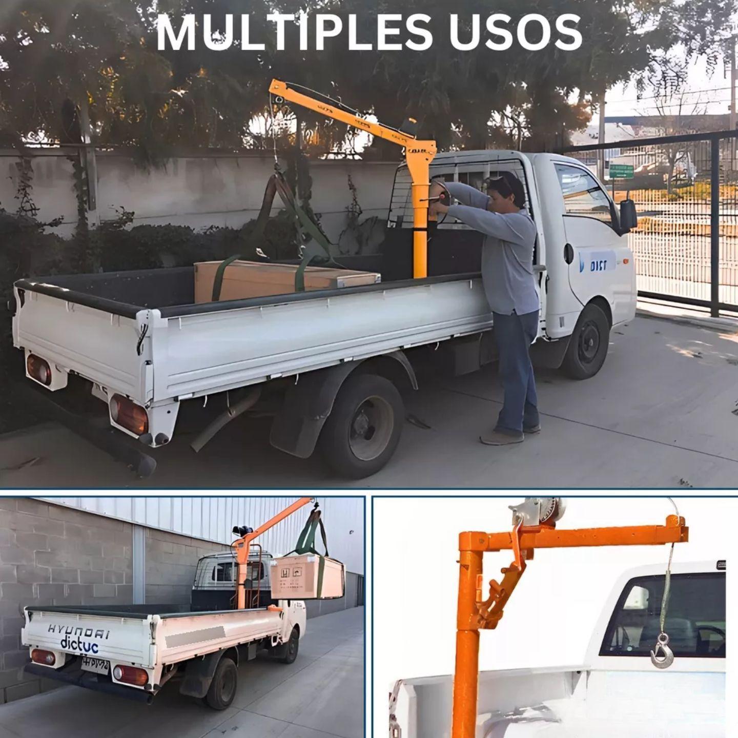 Tecle Pluma Grúa Camioneta 500 Kg Endress-6