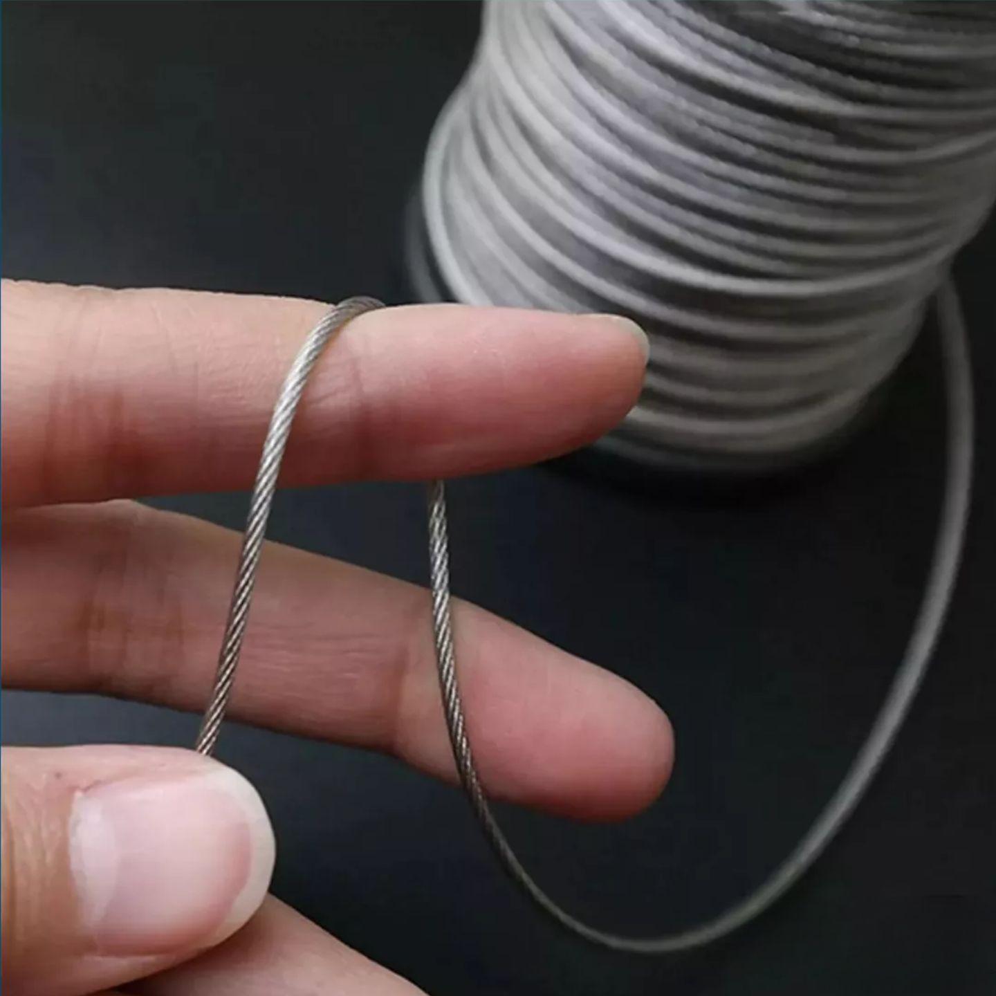 Piola De Acero Galvanizado 1.5 Mm 100 Metros Dicas-2