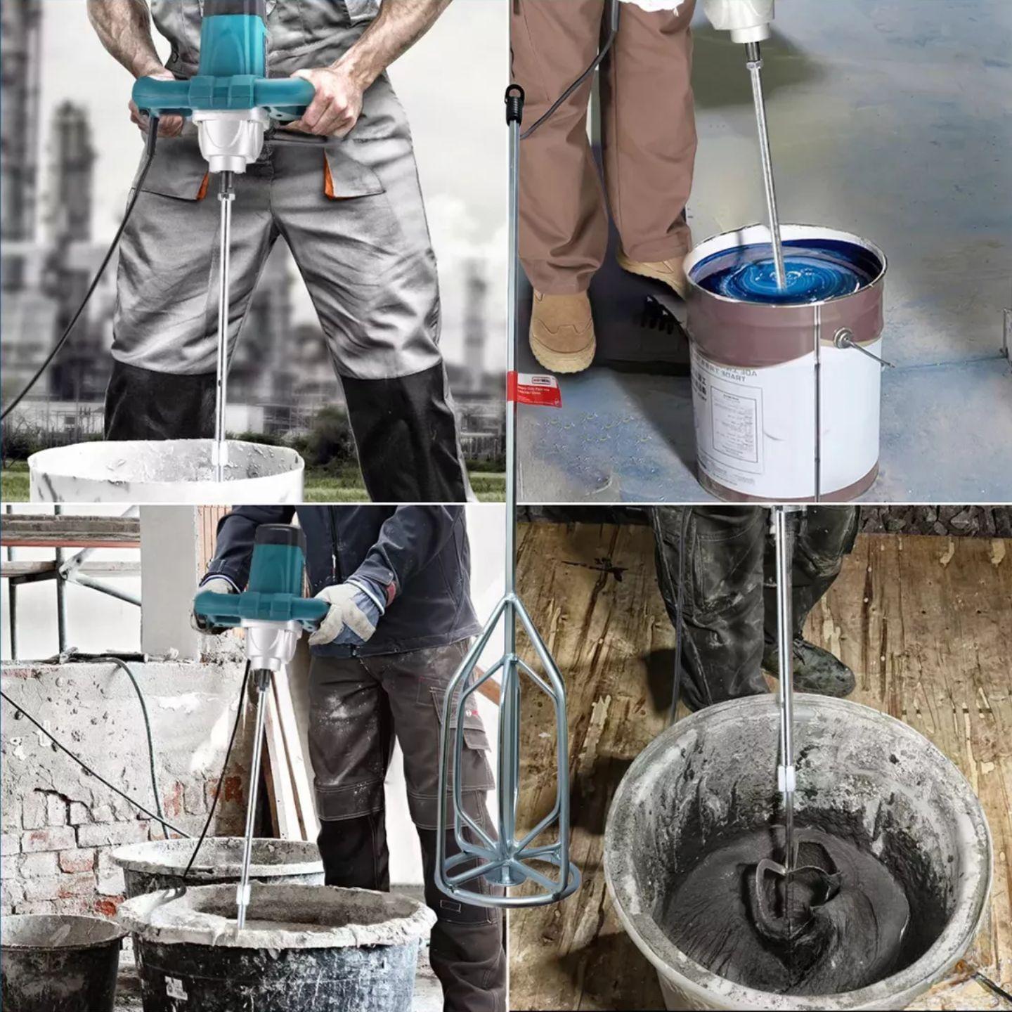 Revolvedor De Mezcla Pintura Bekron y Cemento Industrial 73 Cm Hotdeal-7