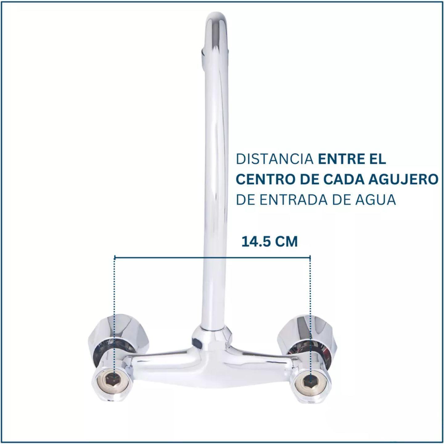 Llave Lavaplatos Al Muro Aurora Aquakit-4