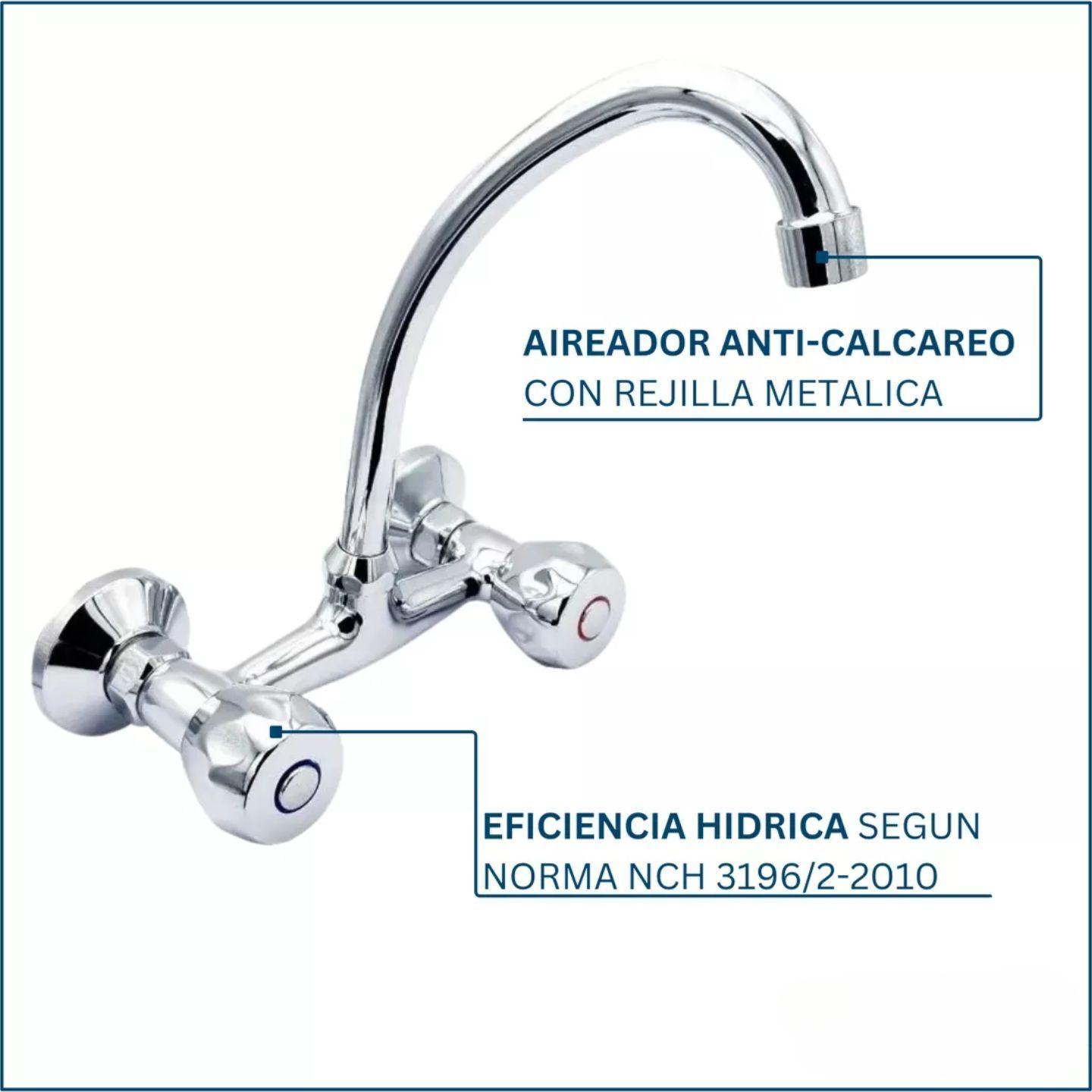 Llave Lavaplatos Al Muro Aurora Aquakit-5