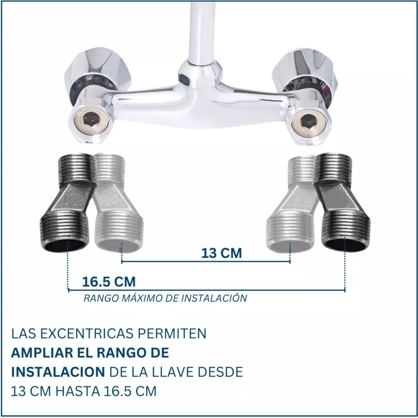 Llave Lavaplatos Al Muro Aurora Aquakit-6