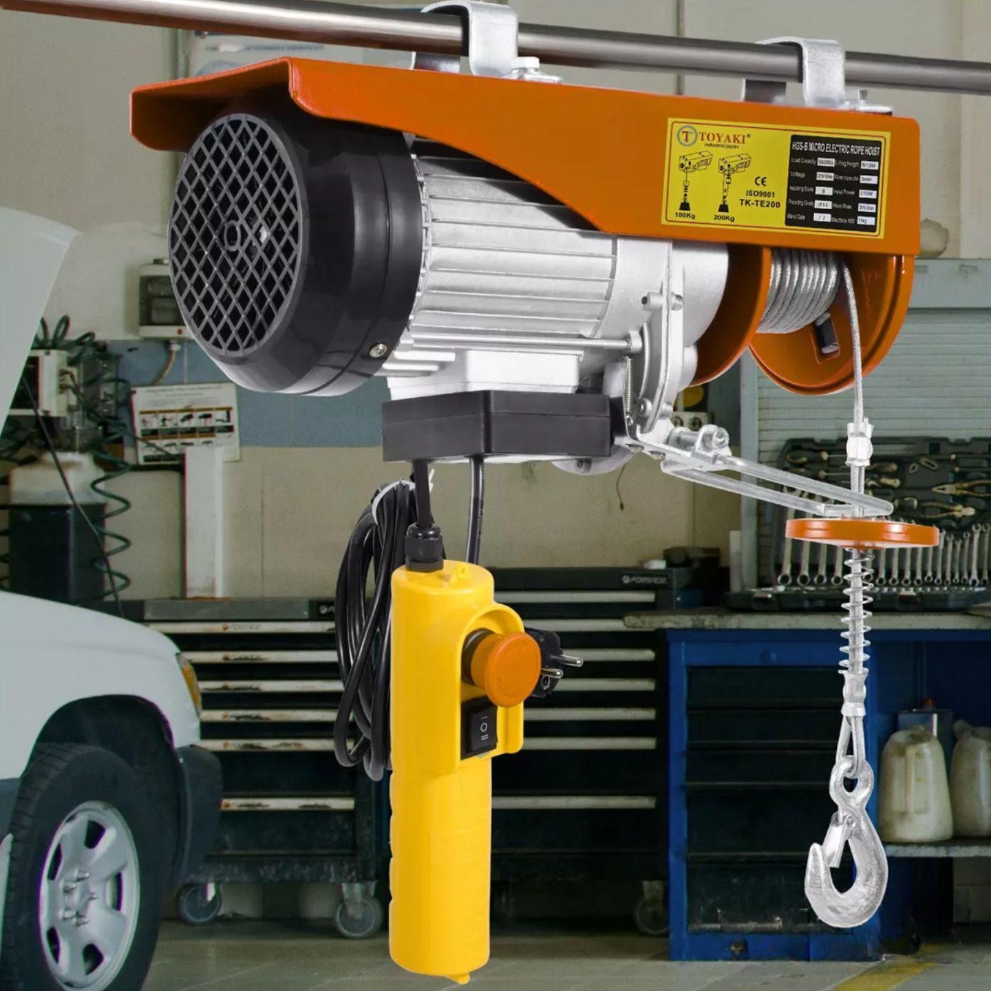 Tecle Eléctrico Winche 200 Kg Toyaki-5