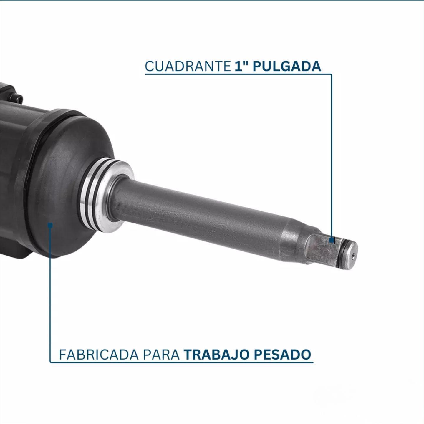 Pistola De Impacto Neumática 1 Pulgada 2400 NM FERTON-5