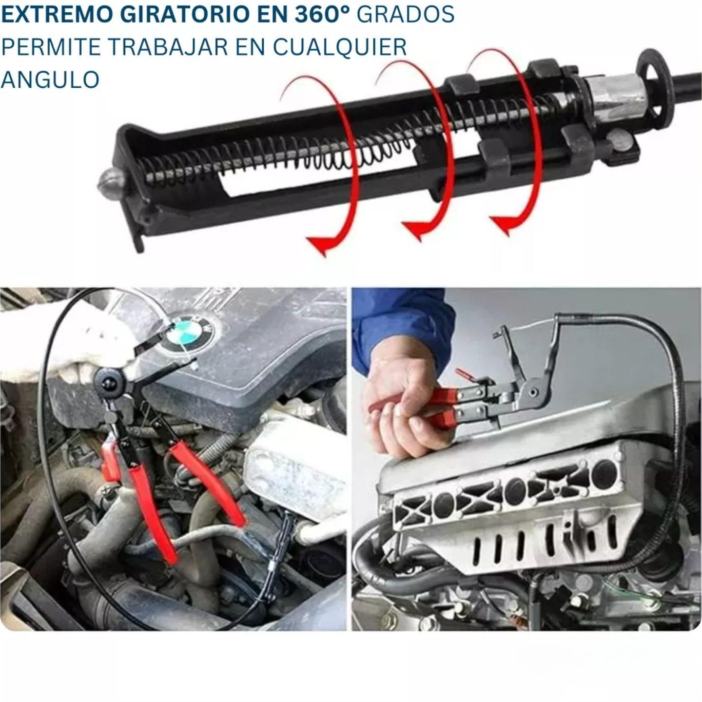 Alicate Para Abrazaderas De Manguera Motor Con Flexible Hoteche-4