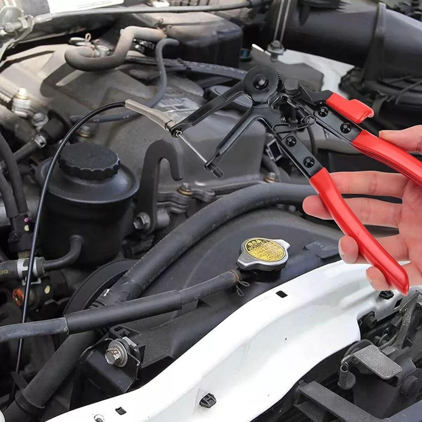 Alicate Para Abrazaderas De Manguera Motor Con Flexible Hoteche-5