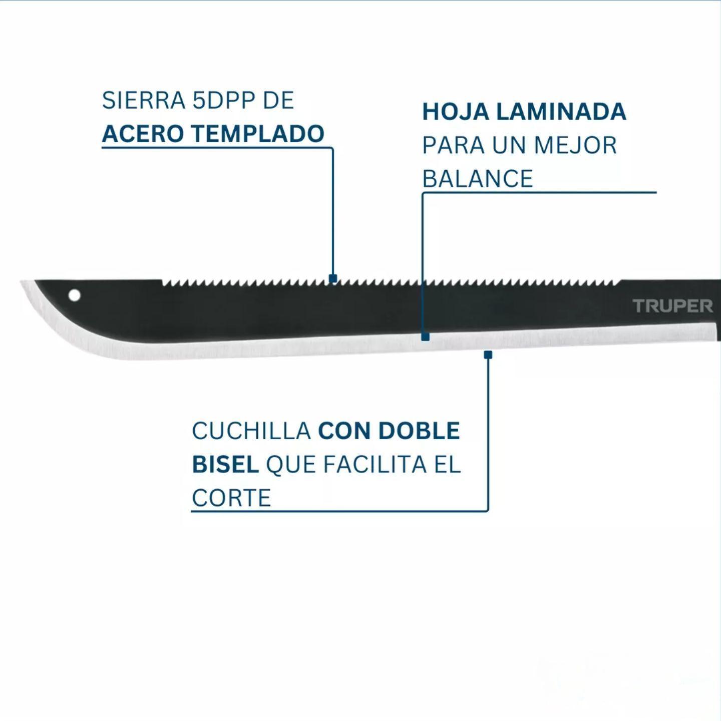 Machete Con Serrucho y Funda Truper-3