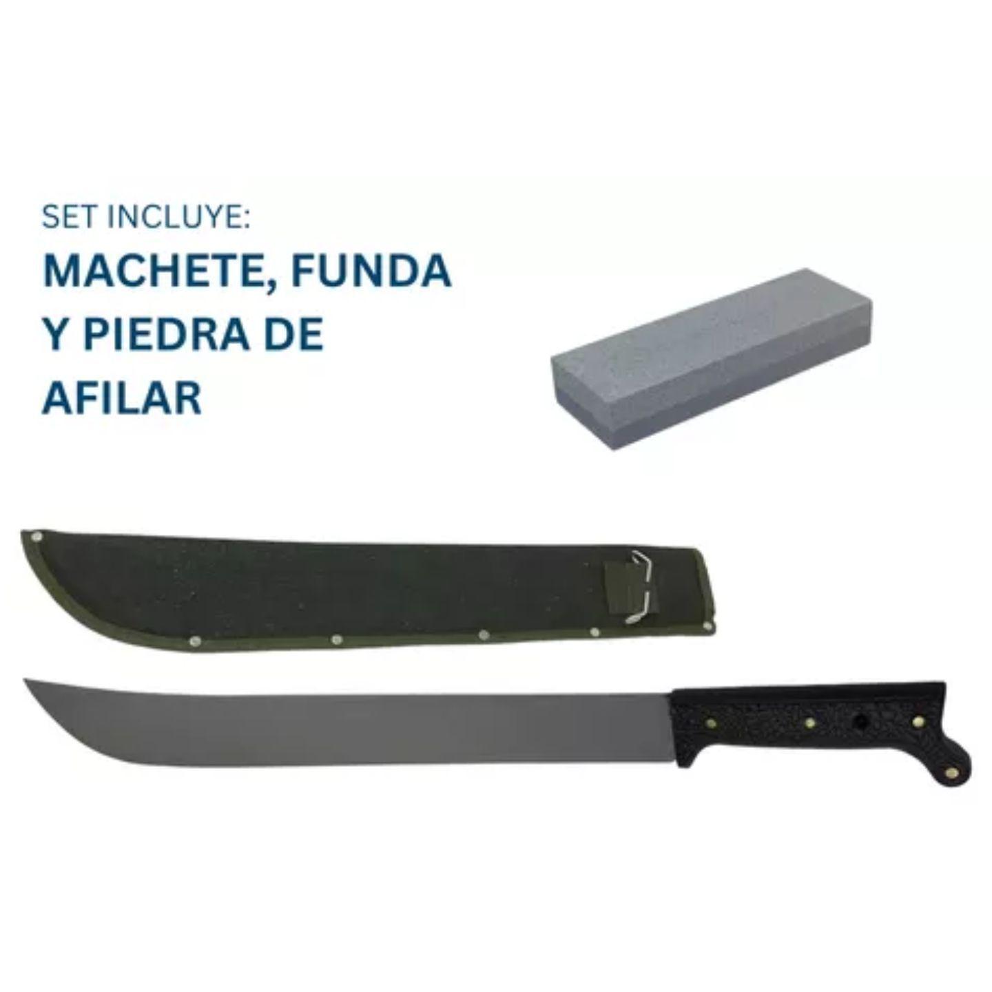 Machete Con Funda Mas Piedra De Afilar-3