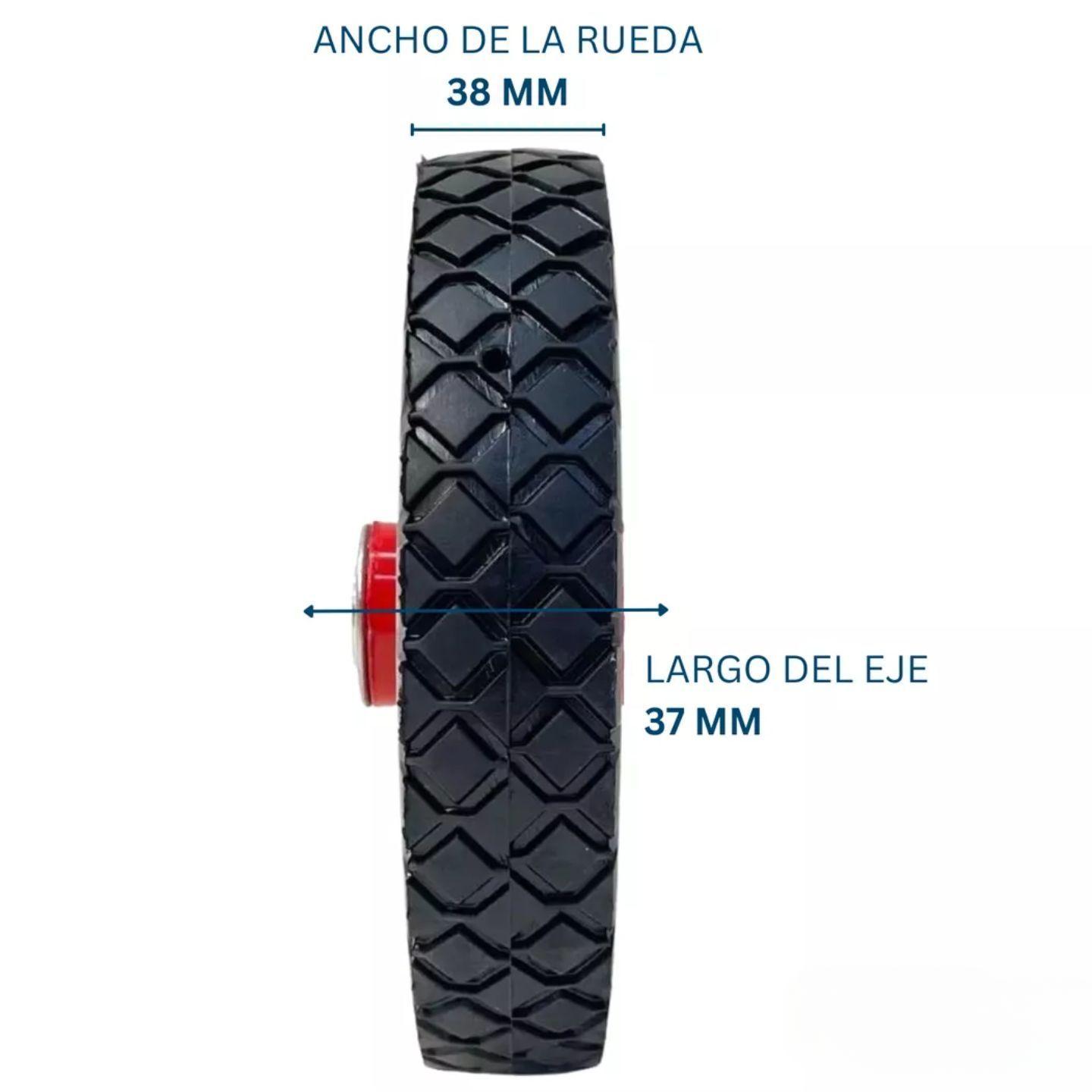 Ruedas Para Carro Macizas 7 Pulgadas Dicas-3