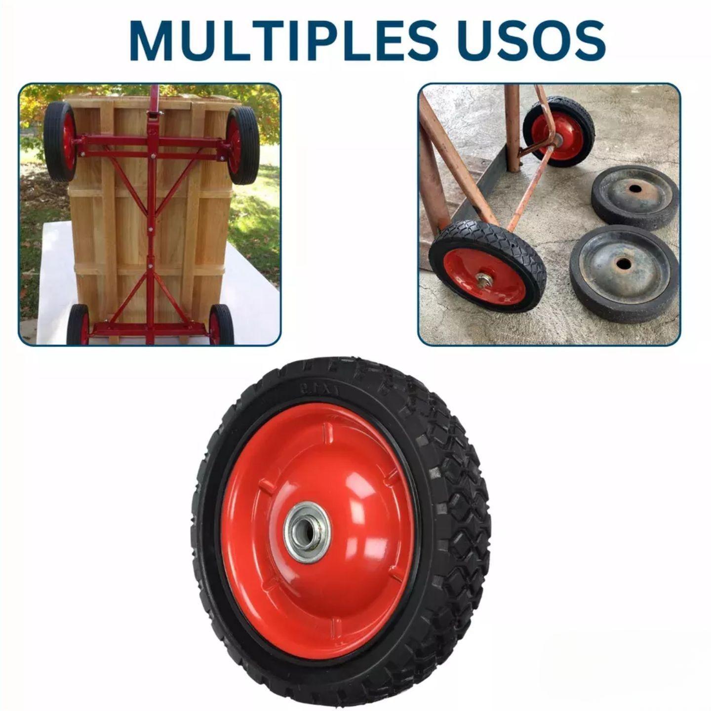 Ruedas Para Carro Macizas 7 Pulgadas Dicas-6