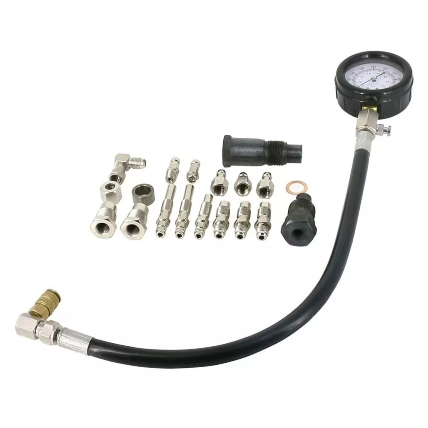 Medidor de Presión Compresimetro Para Vehiculos Diesel Torxmeter-2