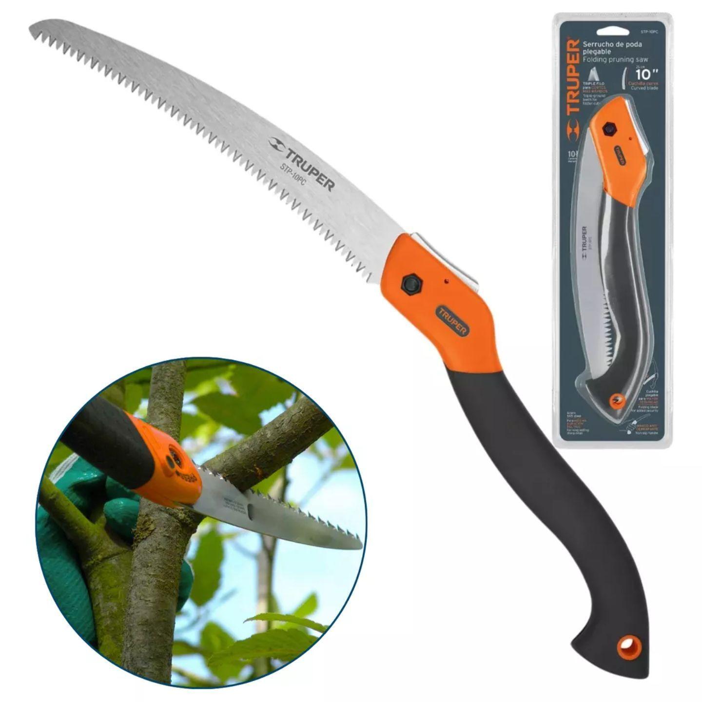 Serrucho Para Podar Arboles Camping Plegable Truper-2