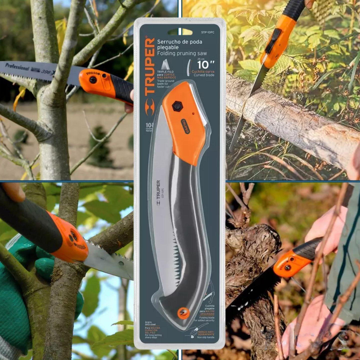 Serrucho Para Podar Arboles Camping Plegable Truper-5