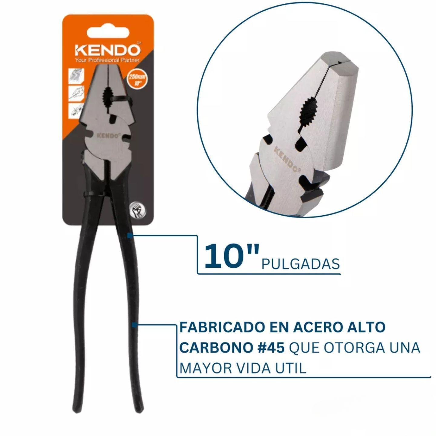 Alicate Enfierrador 10 Pulgadas Kendo-3