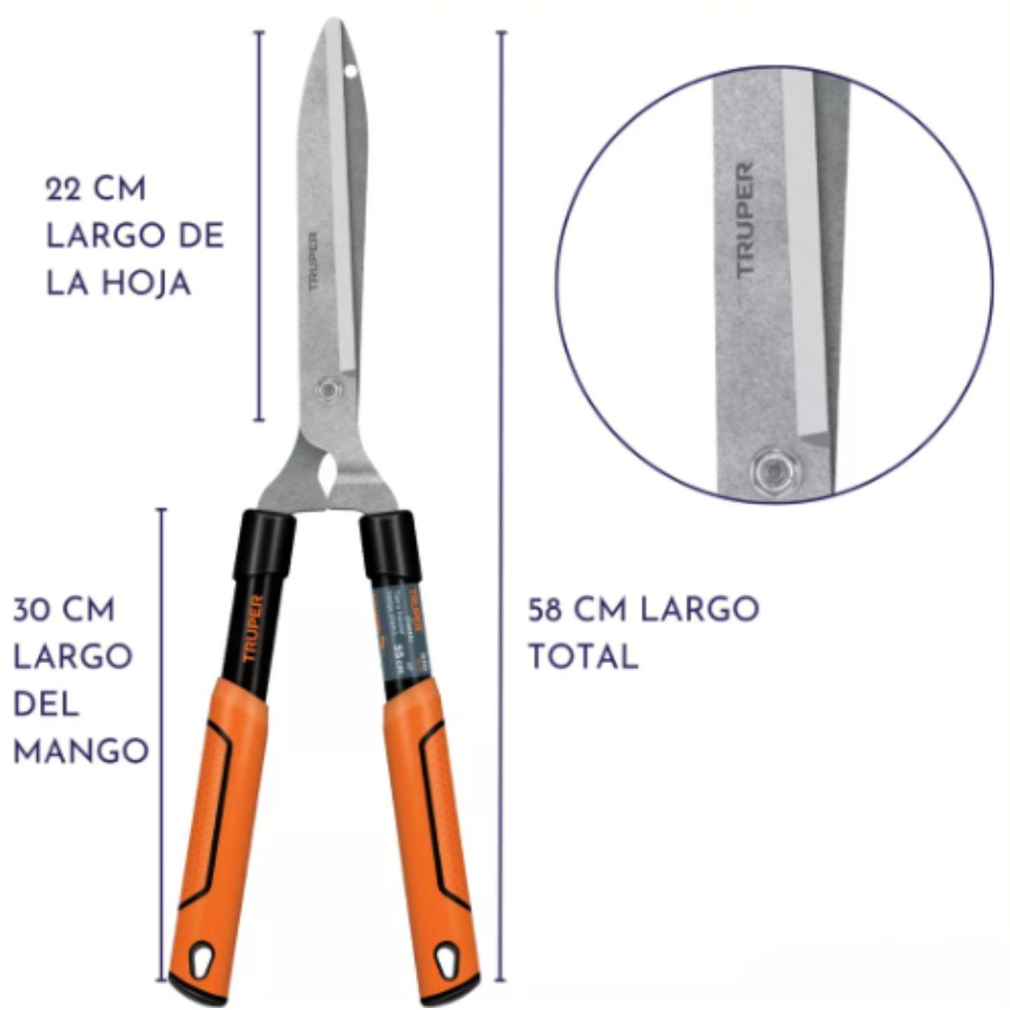 Tijera Para Cortar Pasto Mango De Fibra Truper-2
