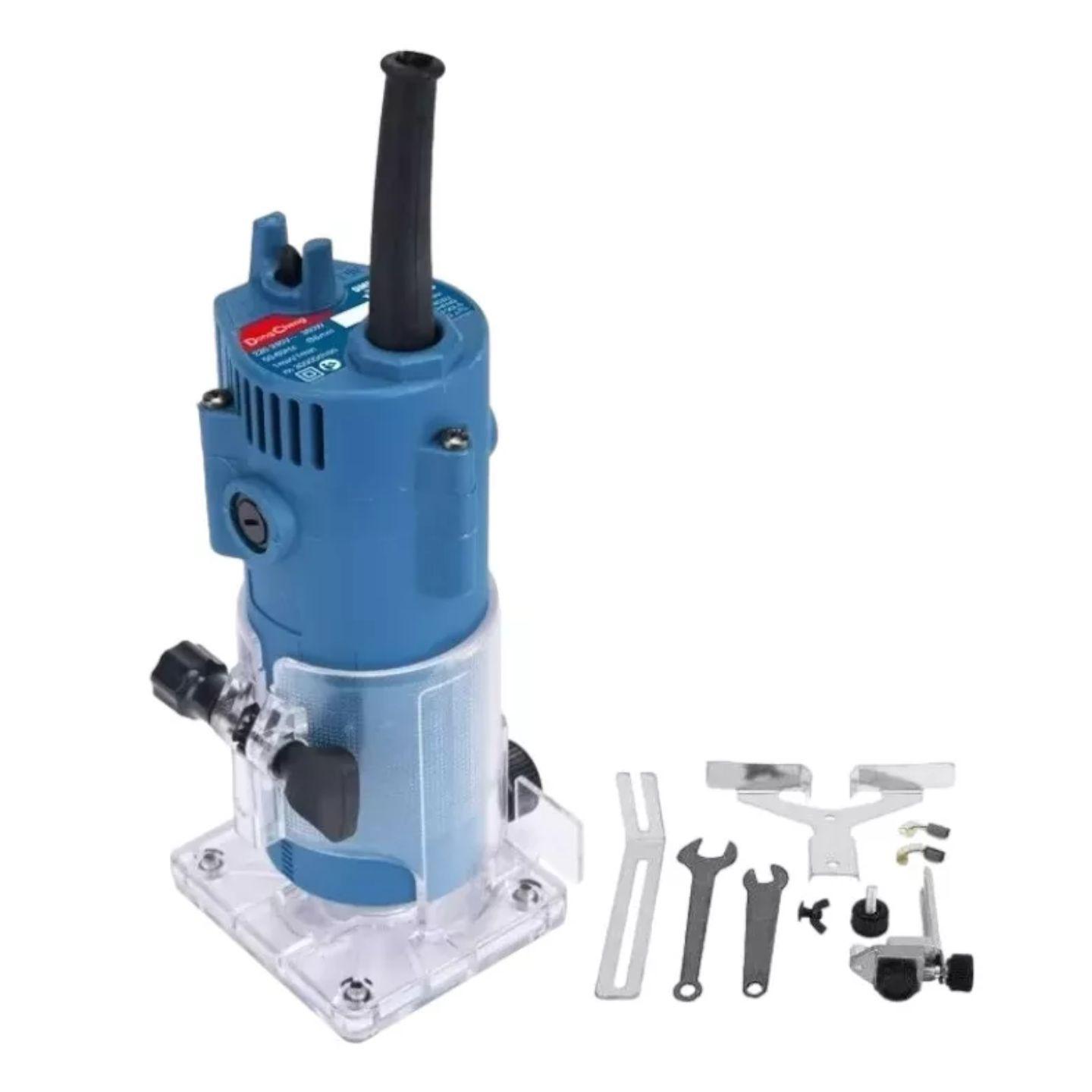 Fresadora Router 1/4 350 W Dongcheng Mas Fresas 12 Piezas Uyustools-1