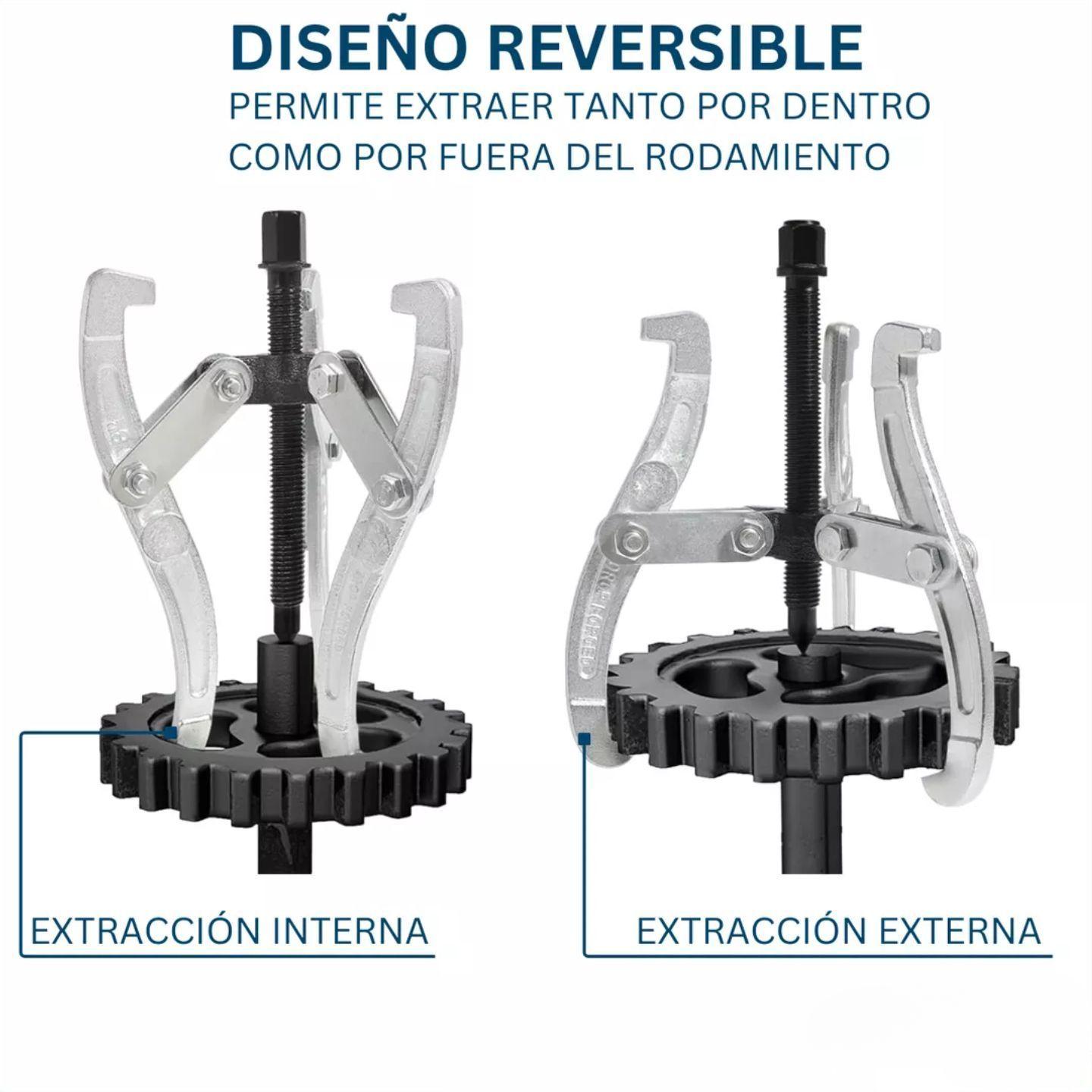 Extractor De Rodamientos Poleas 8 Pulgadas Dicas-4
