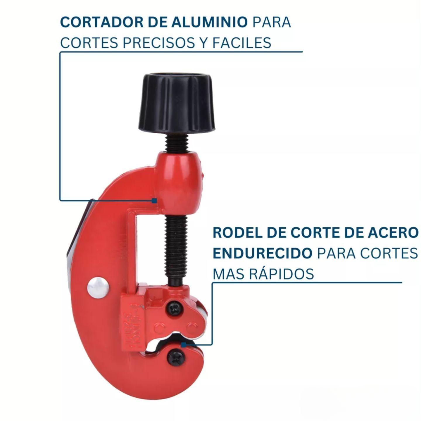 Cortatubo Avellanador Expandidor De Tubos Con Maleta Kp-4