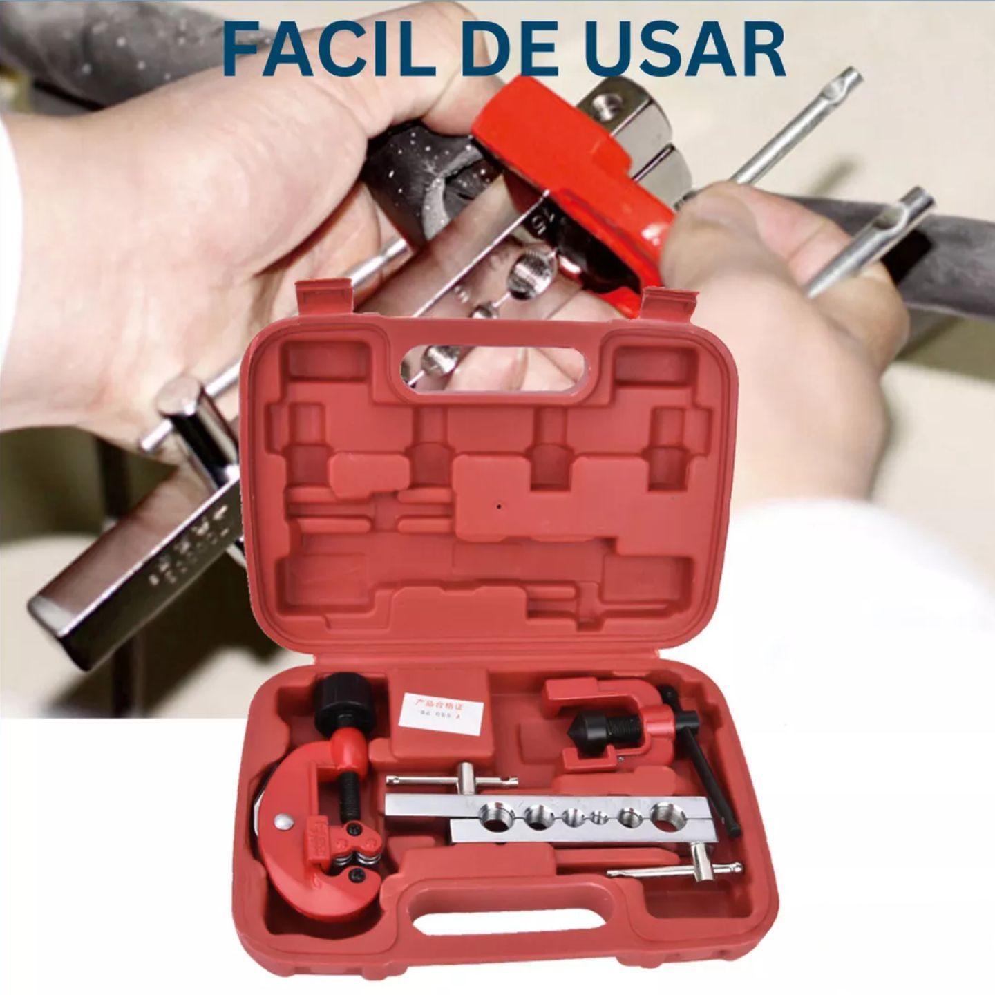 Cortatubo Avellanador Expandidor De Tubos Con Maleta Kp-5